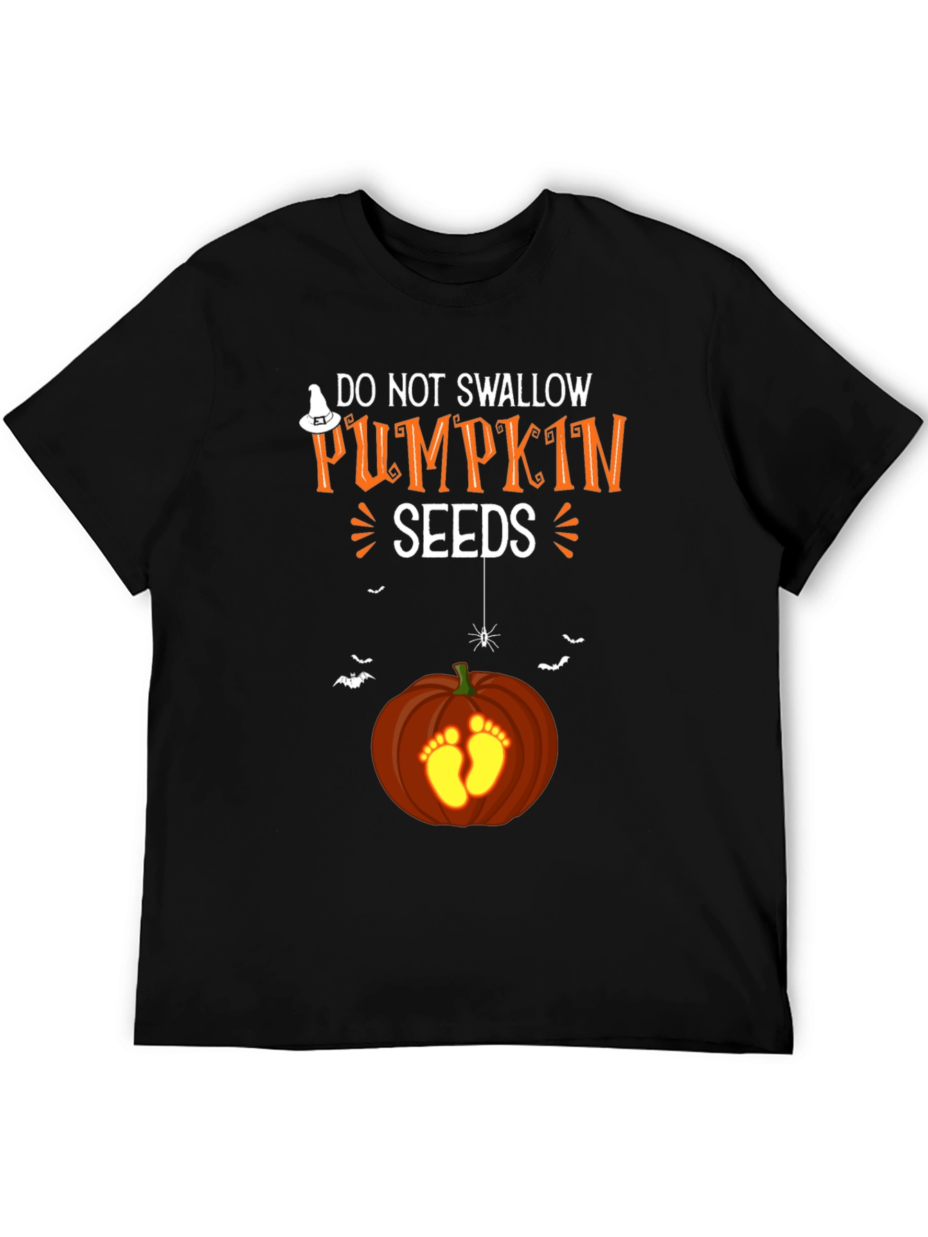 Halloween Pregnancy T-Shirt - Pumpkin Seeds