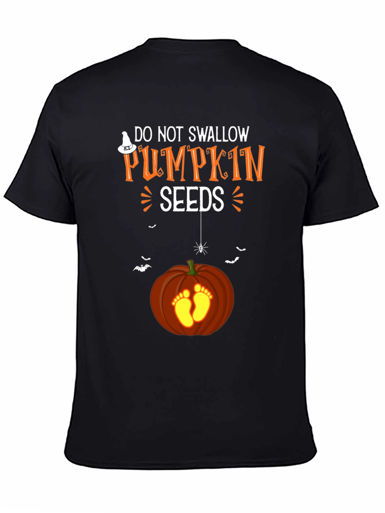 Halloween Pregnancy T-Shirt - Pumpkin Seeds