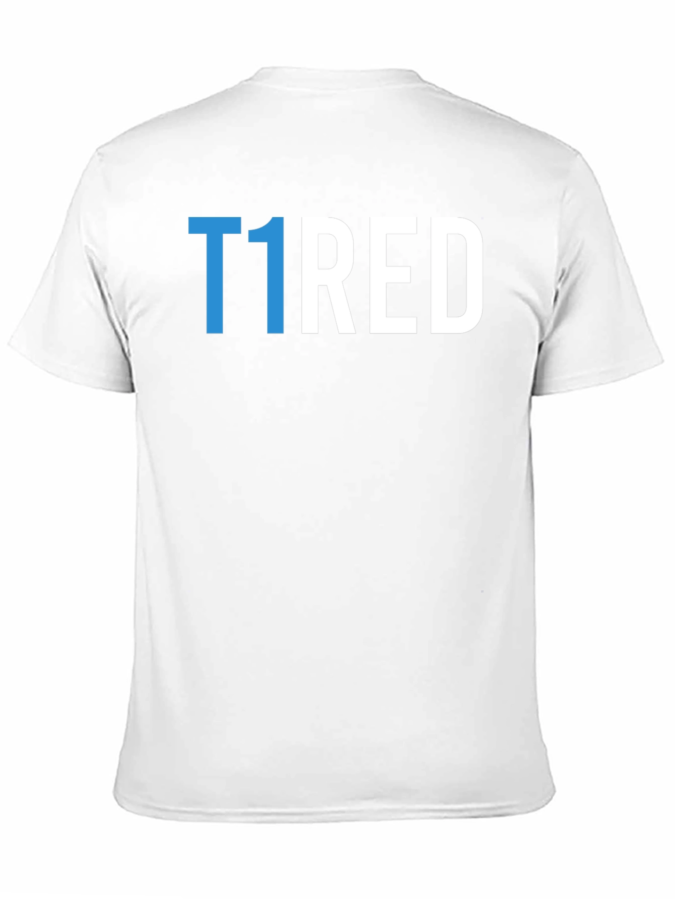 T1RED Graphic T-Shirt - Black Crew Neck