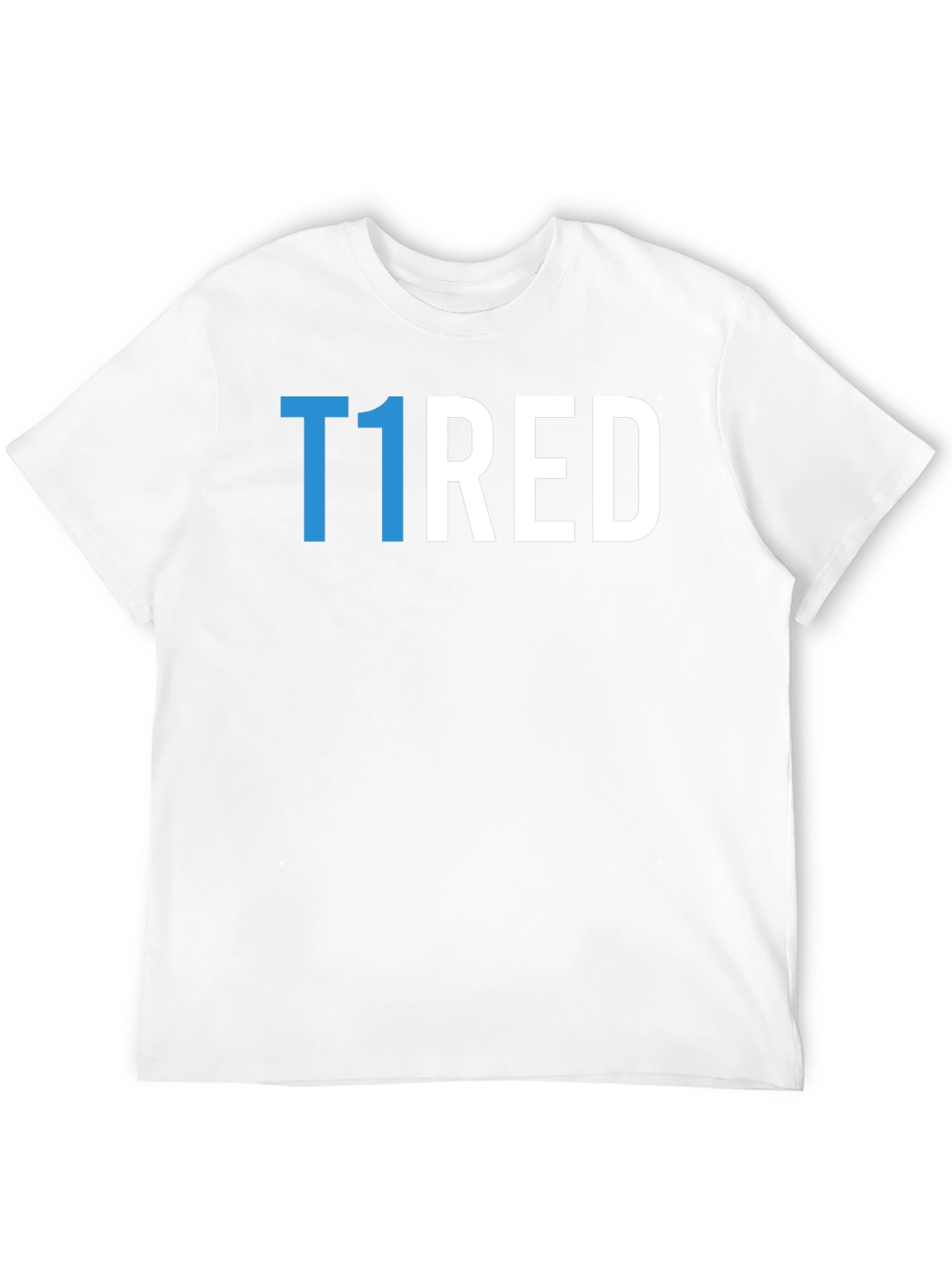 T1RED Graphic T-Shirt - Black Crew Neck