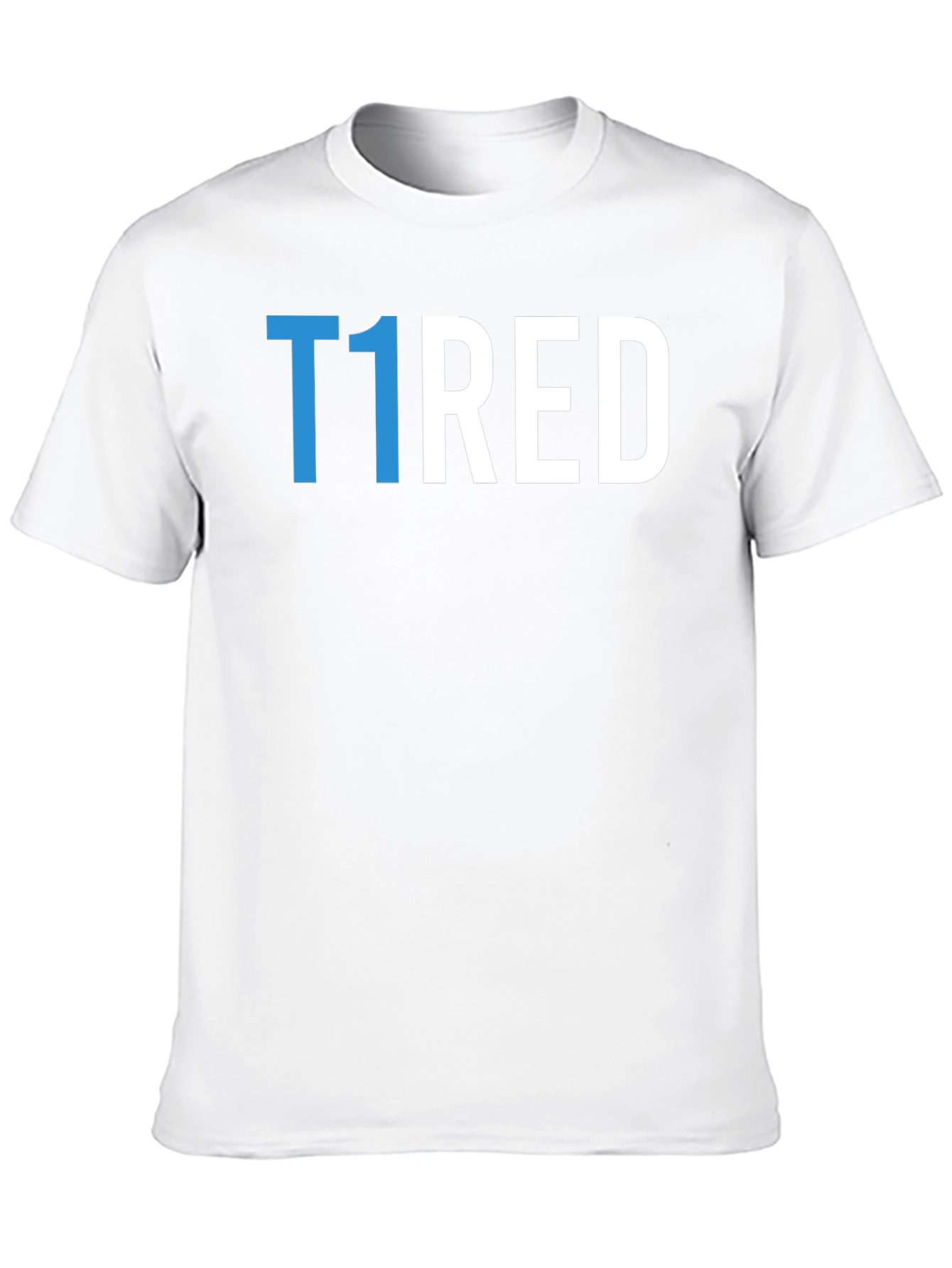 T1RED Graphic T-Shirt - Black Crew Neck