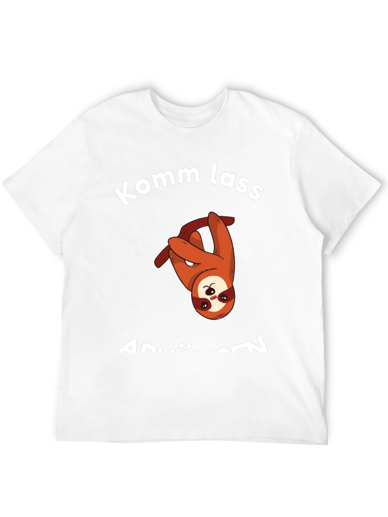 Komm Lass AbhÄngen T-Shirt - Sloth Graphic Tee