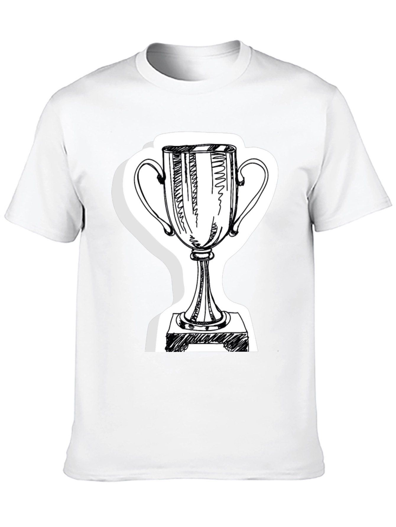 Trophy Graphic T-Shirt - Black Tee