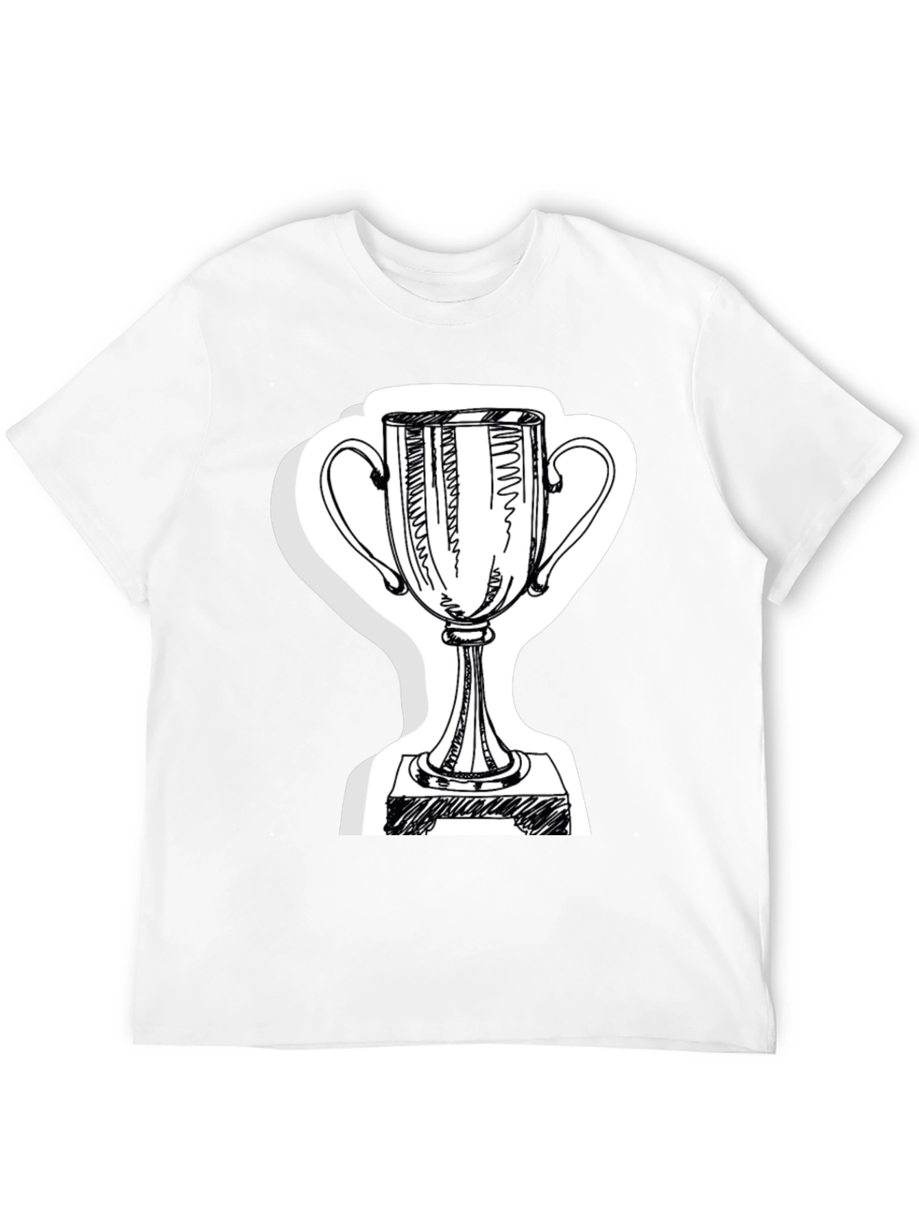 Trophy Graphic T-Shirt - Black Tee