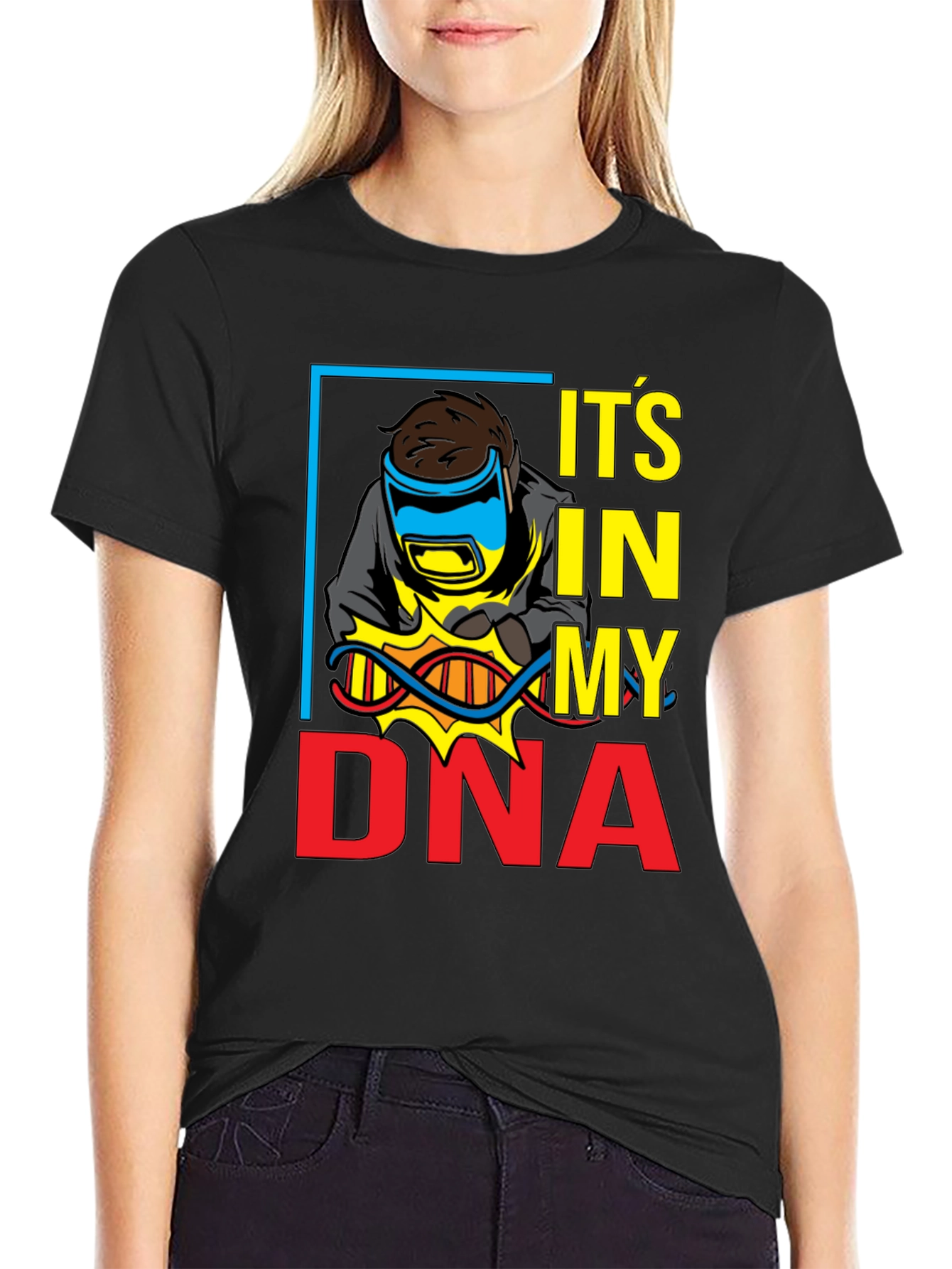 Welder DNA Black T-Shirt