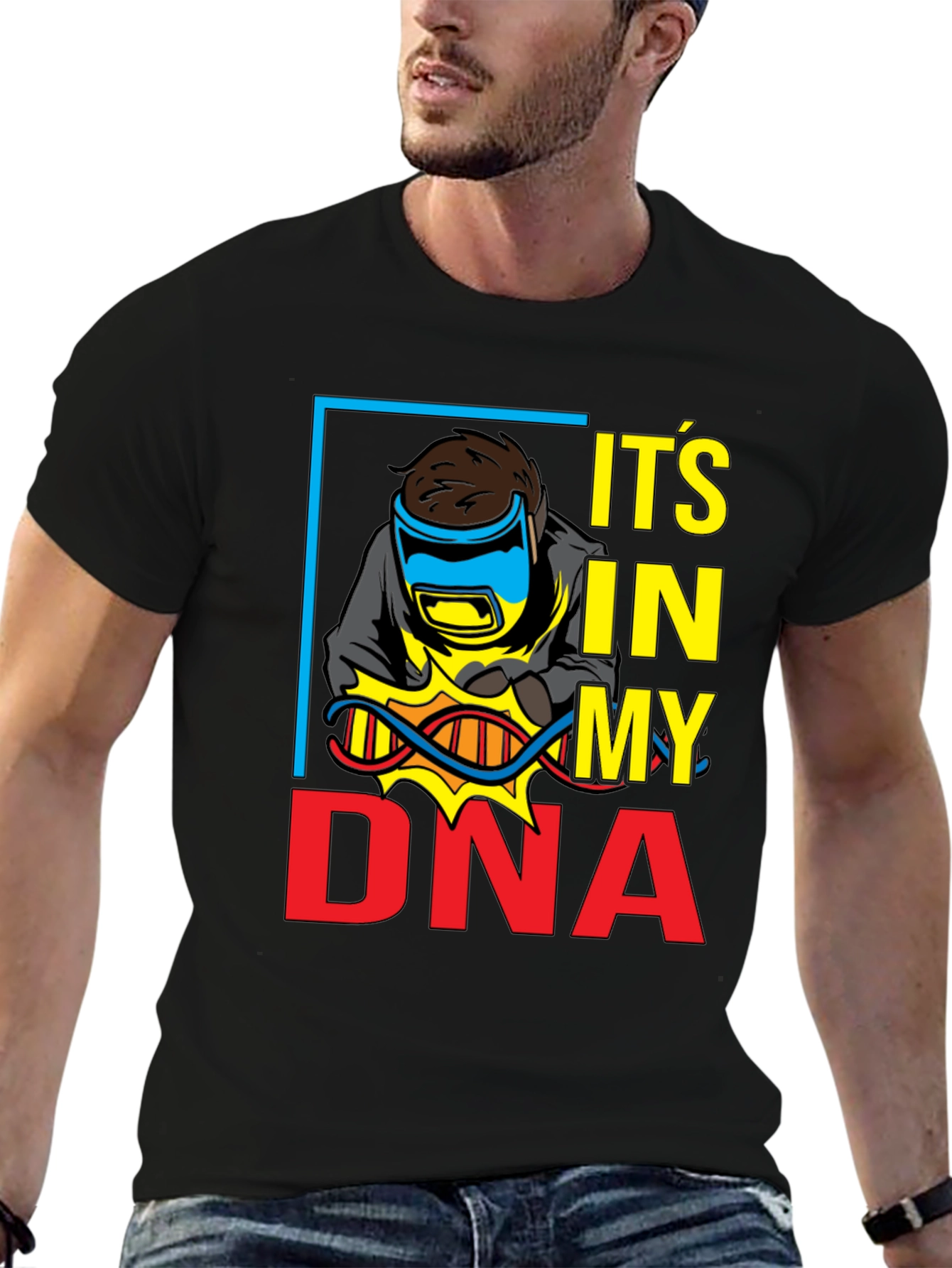 Welder DNA Black T-Shirt