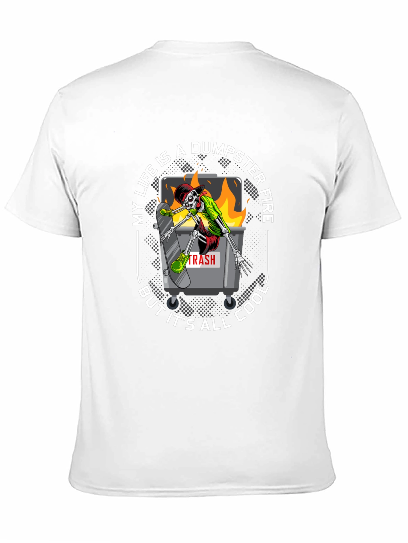 Dumpster Fire Cool T-Shirt