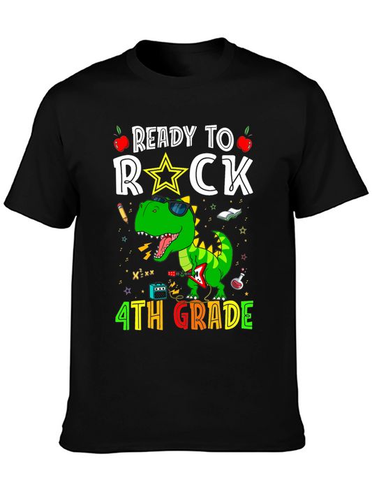 Ready to Rock 4th Grade T-Shirt