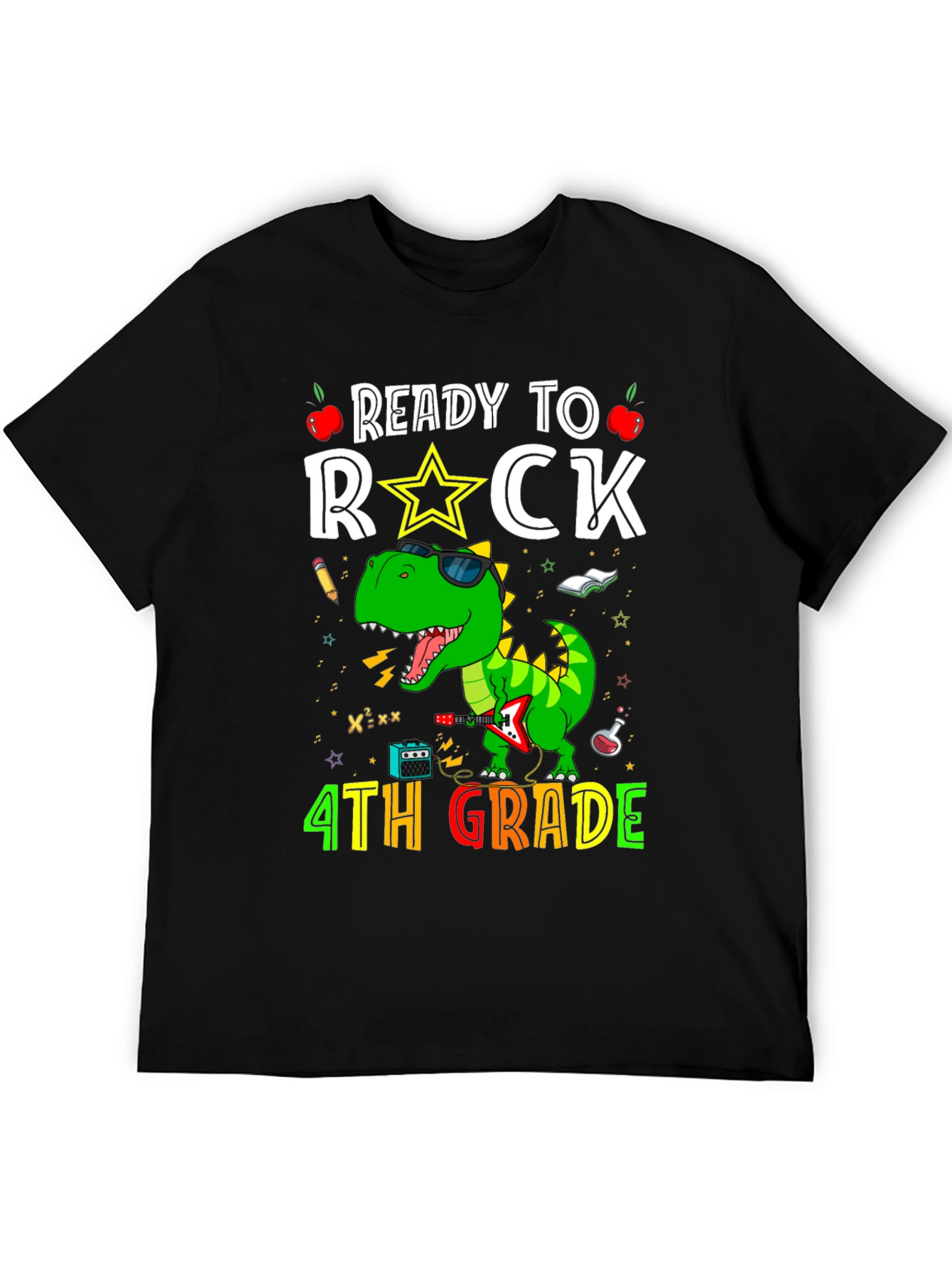 Ready to Rock 4th Grade T-Shirt