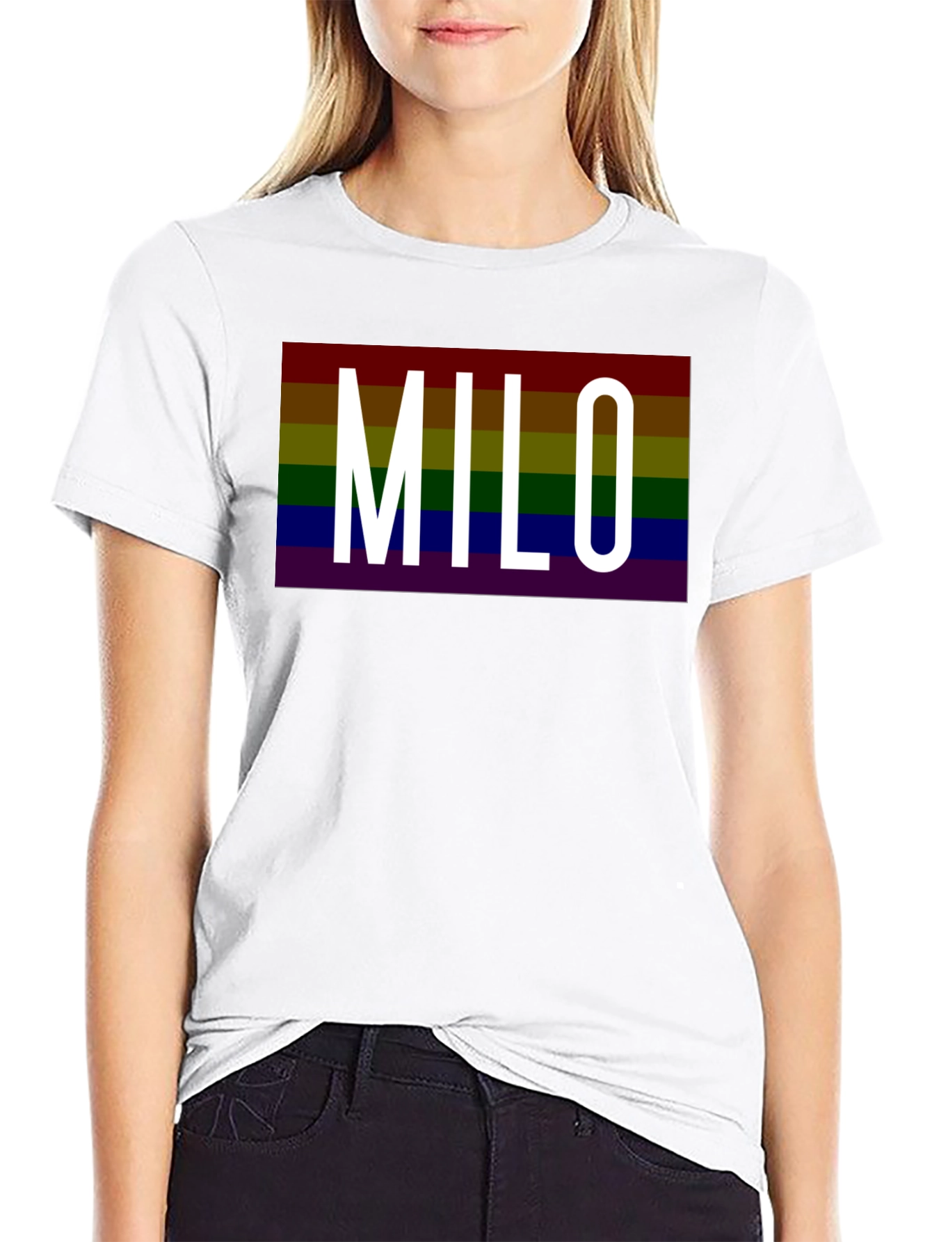 Milo Rainbow Pride T-Shirt - Bold LGBT Graphic Tee