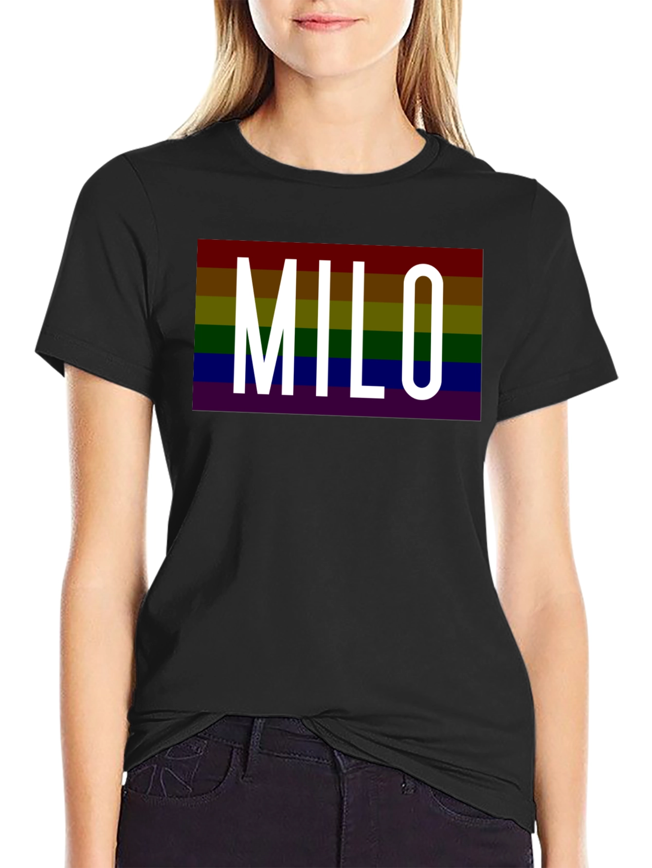 Milo Rainbow Pride T-Shirt - Bold LGBT Graphic Tee