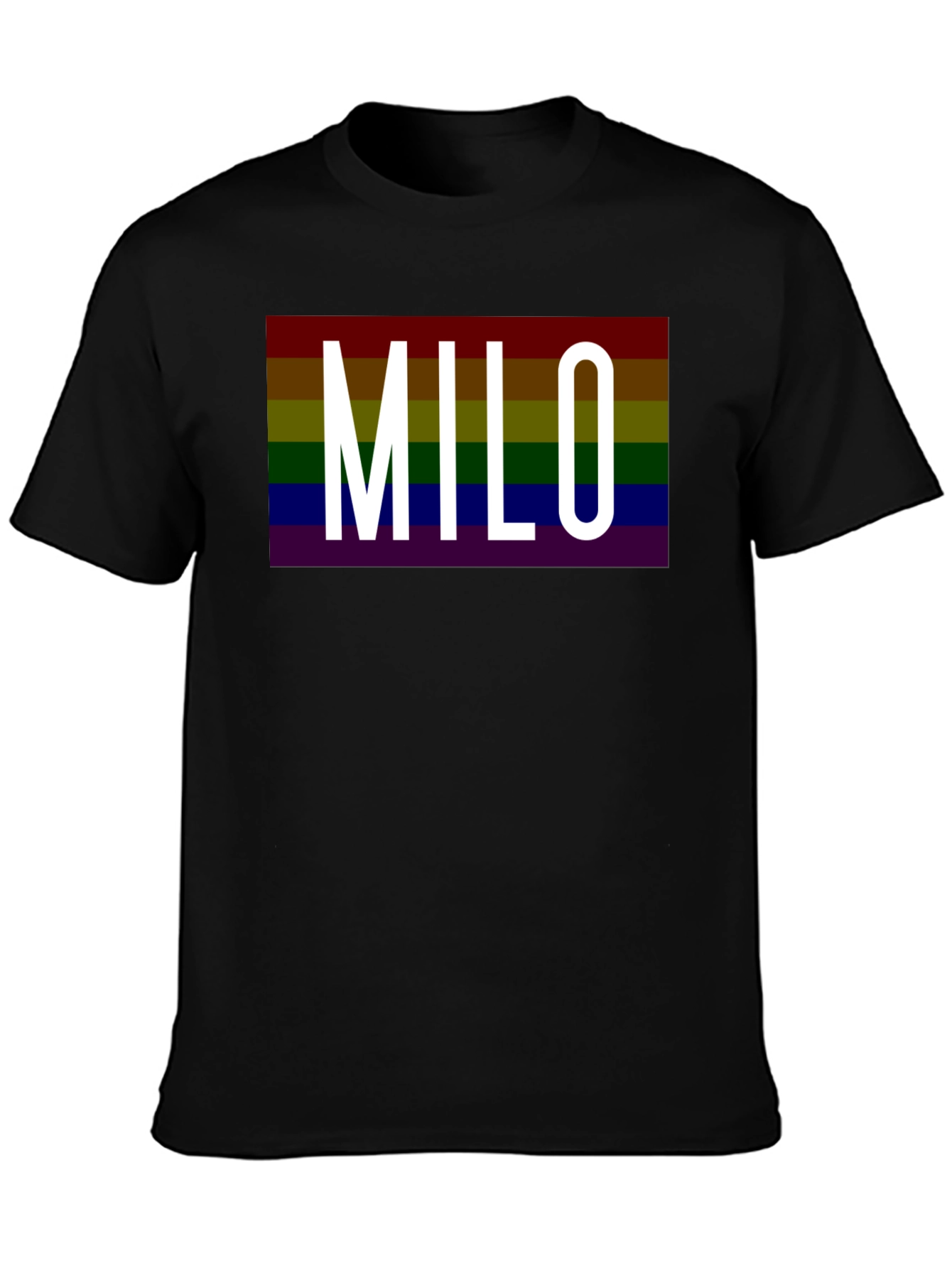 Milo Rainbow Pride T-Shirt - Bold LGBT Graphic Tee