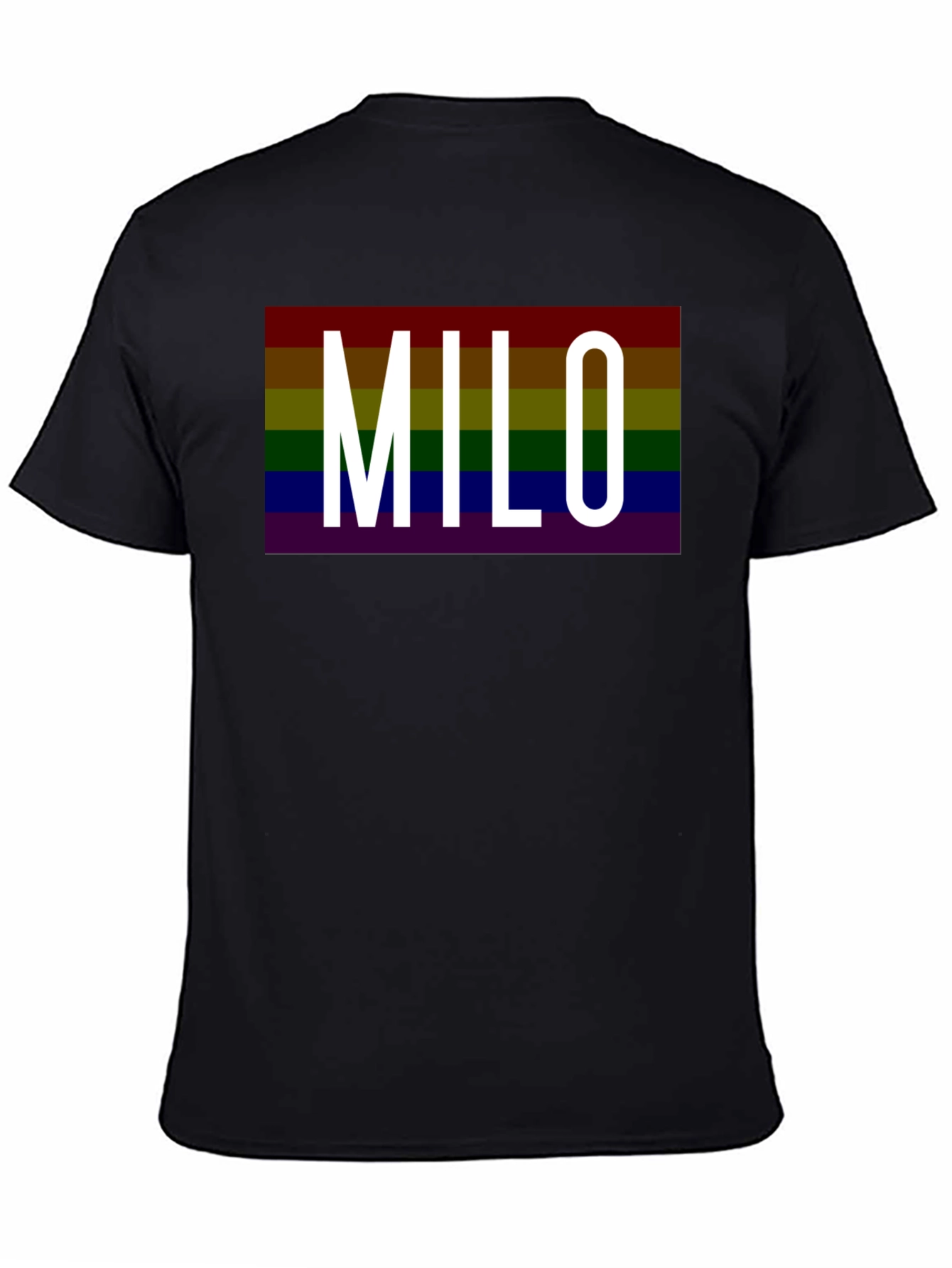 Milo Rainbow Pride T-Shirt - Bold LGBT Graphic Tee