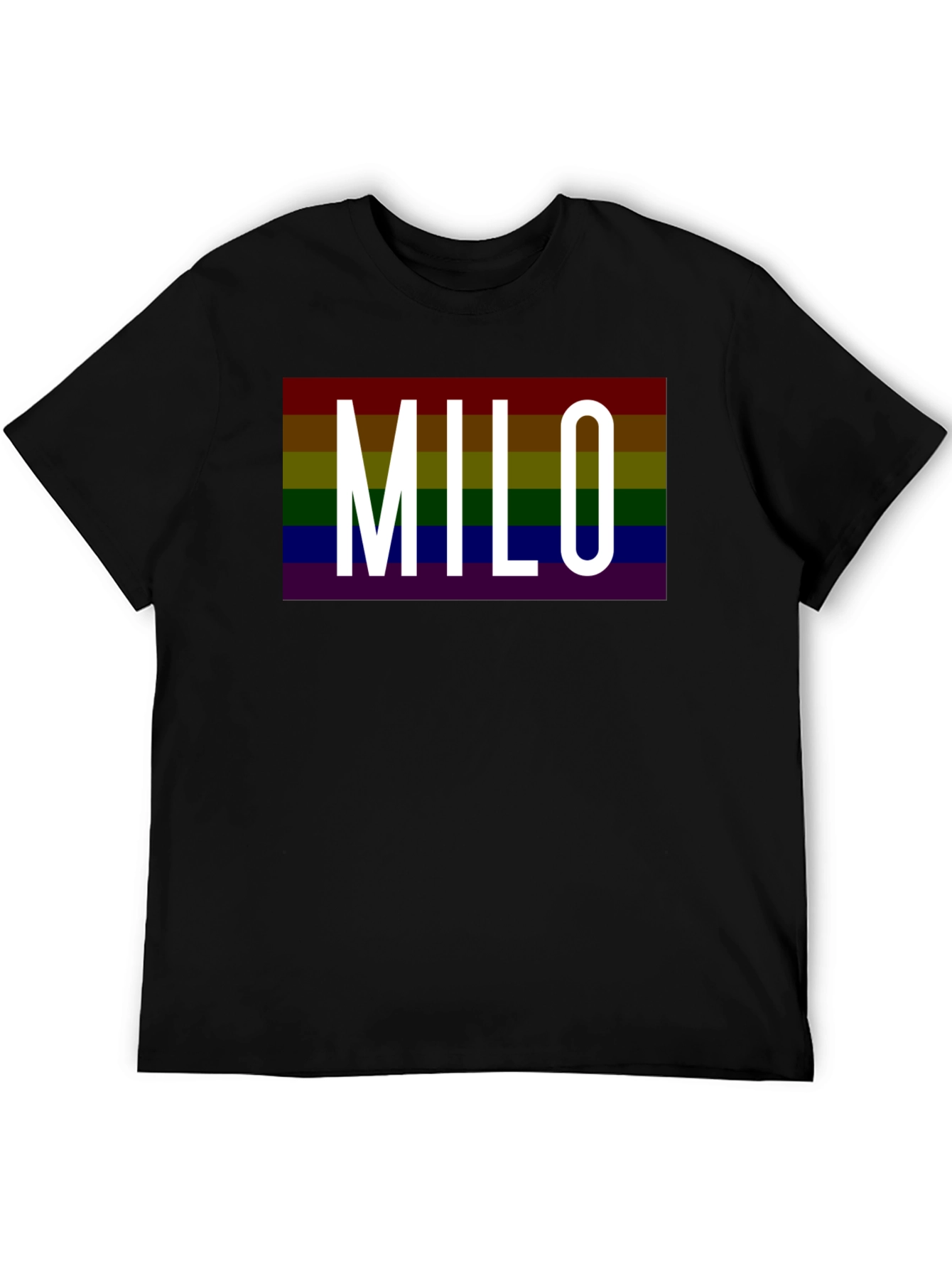 Milo Rainbow Pride T-Shirt - Bold LGBT Graphic Tee