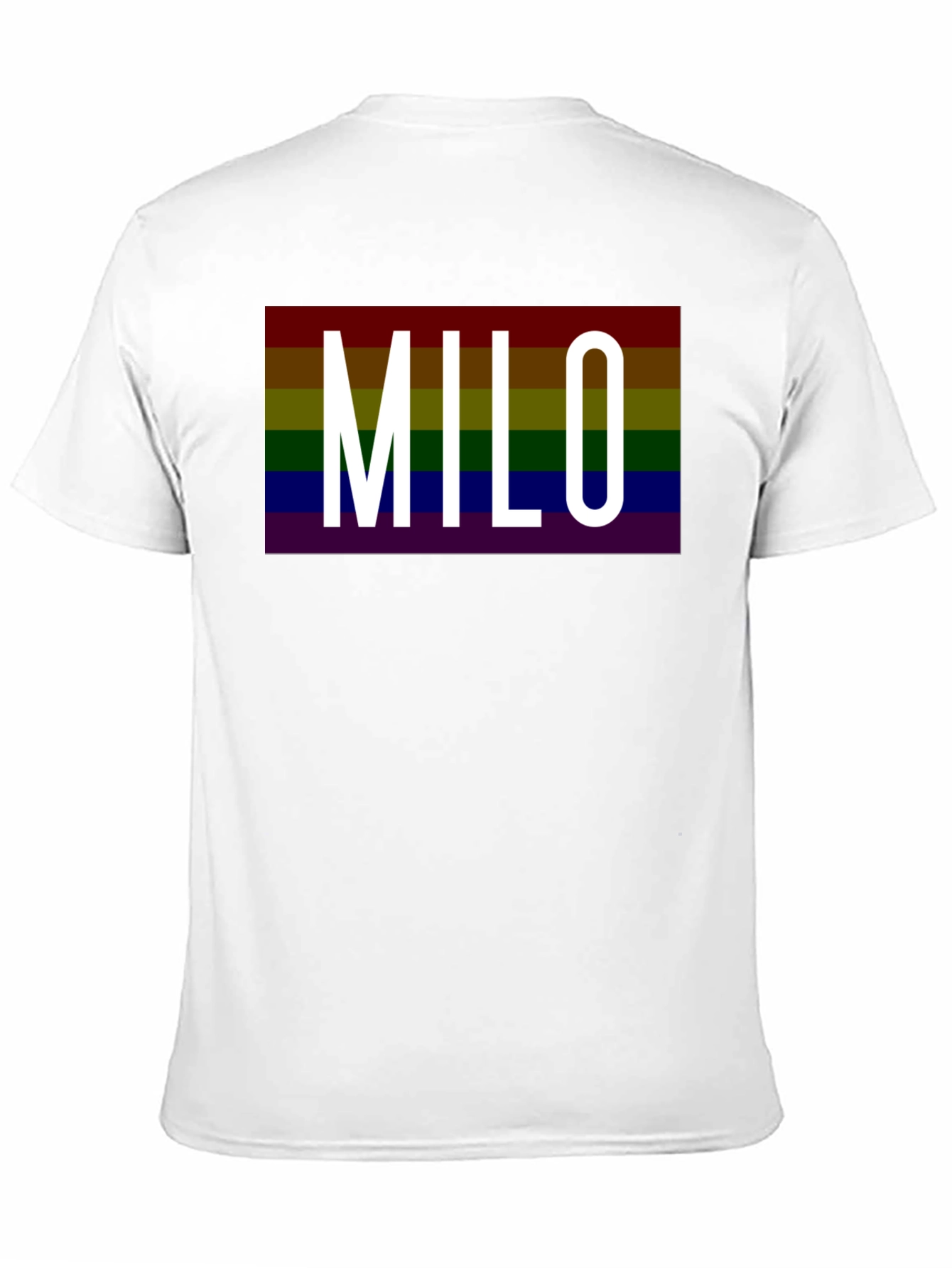 Milo Rainbow Pride T-Shirt - Bold LGBT Graphic Tee