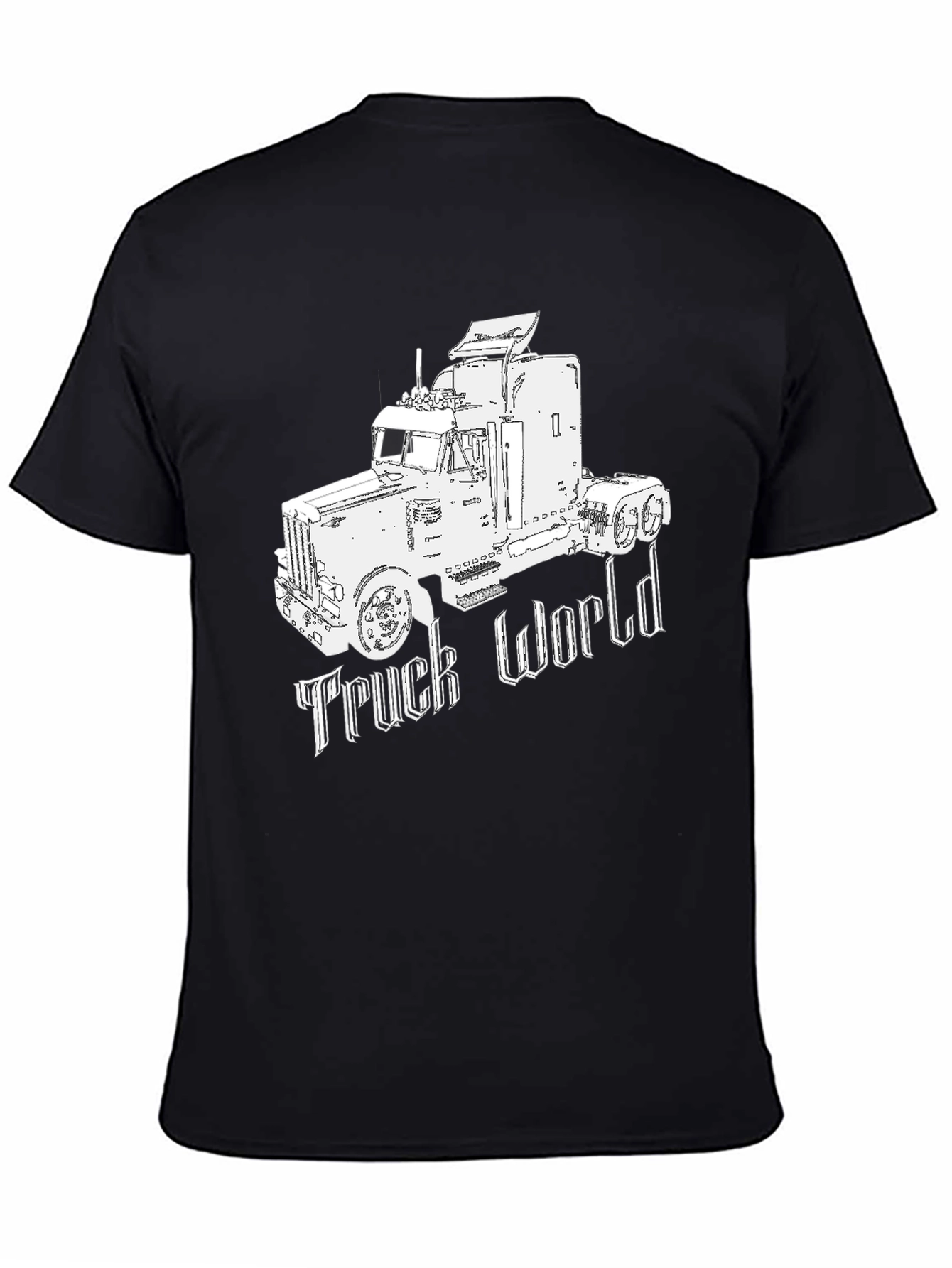 Truck World Black T-Shirt