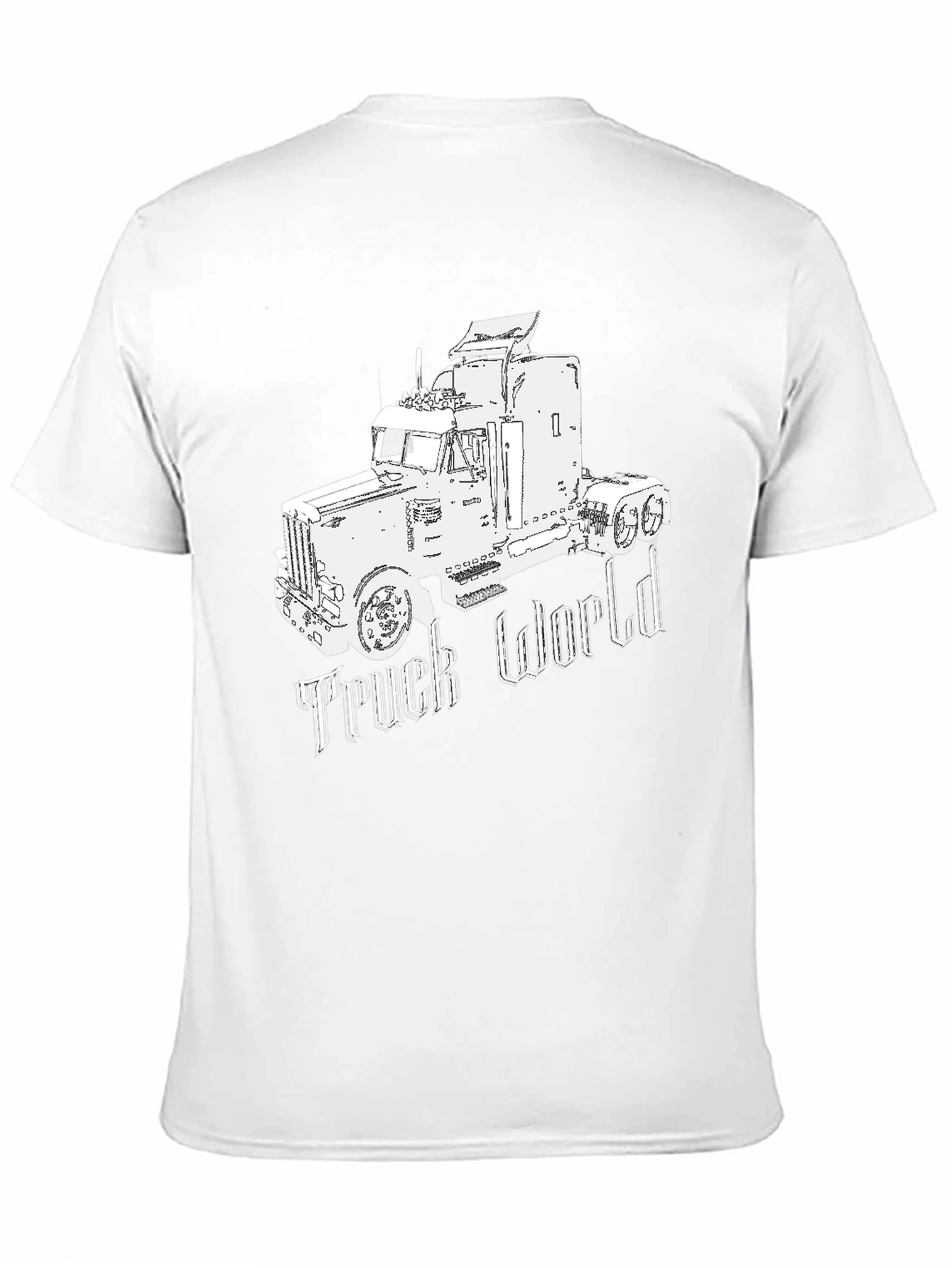 Truck World Black T-Shirt