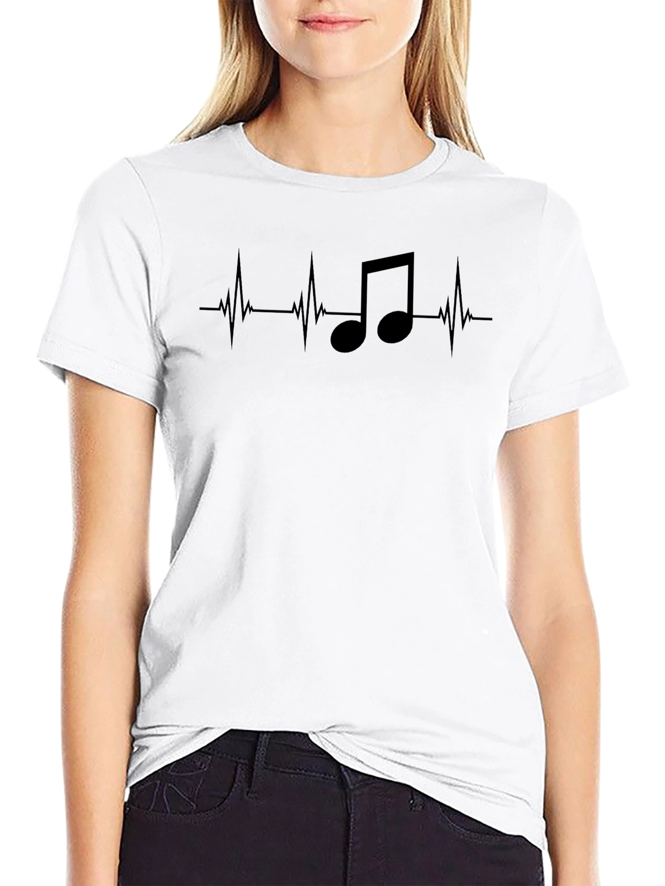 Music Lovers Heartbeat T-Shirt