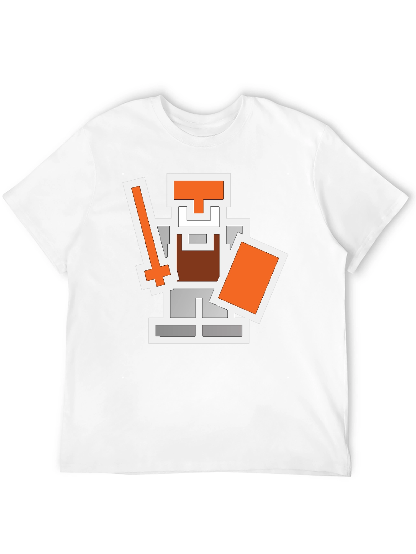 Pixel Knight Graphic Tee - Retro Gaming Shirt