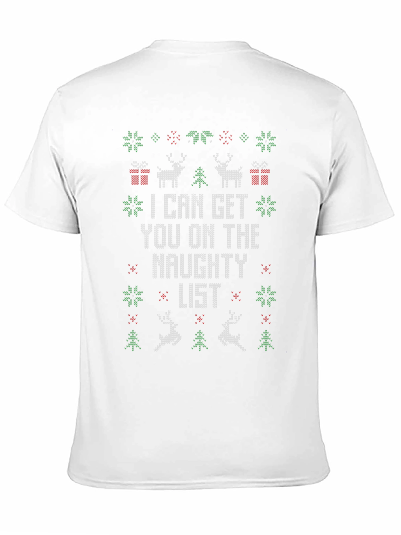 Naughty List Christmas Sweater T-Shirt