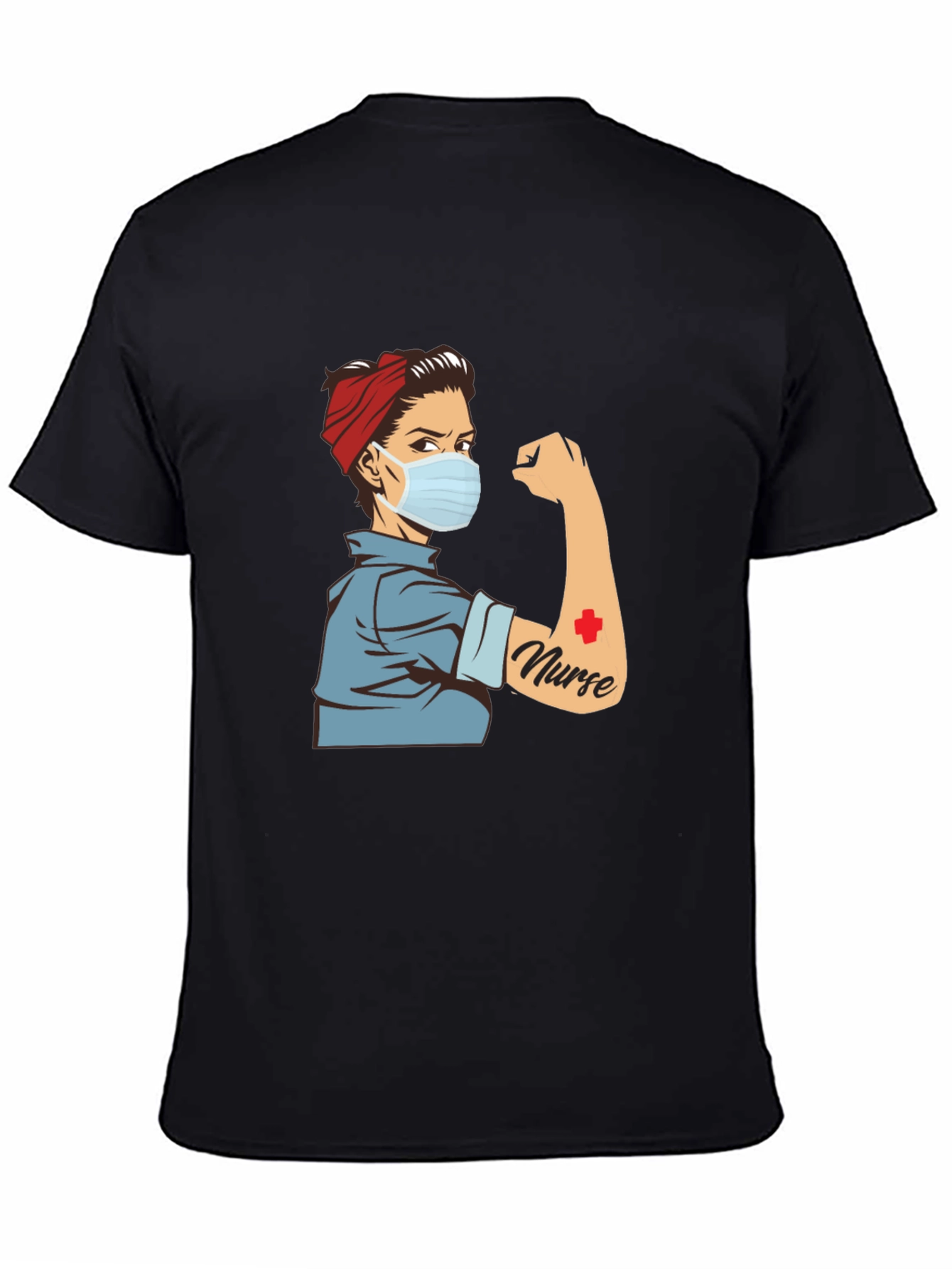 Rosie Nurse T-Shirt - Retro Medical Hero Tee