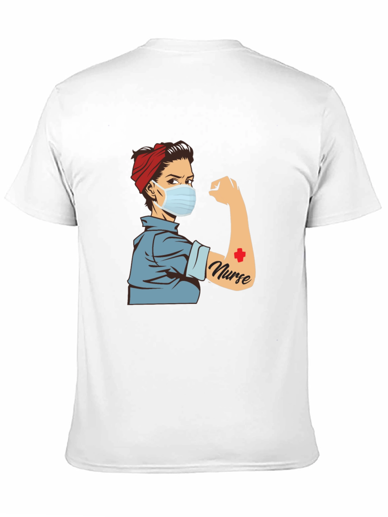 Rosie Nurse T-Shirt - Retro Medical Hero Tee