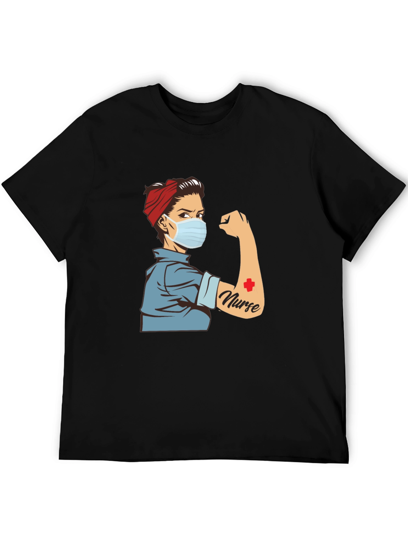 Rosie Nurse T-Shirt - Retro Medical Hero Tee