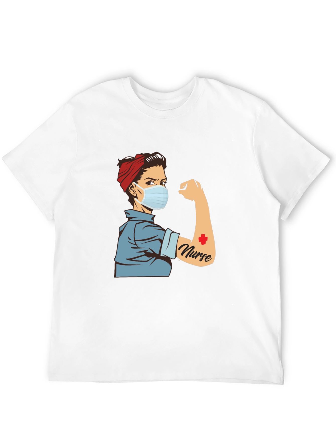 Rosie Nurse T-Shirt - Retro Medical Hero Tee