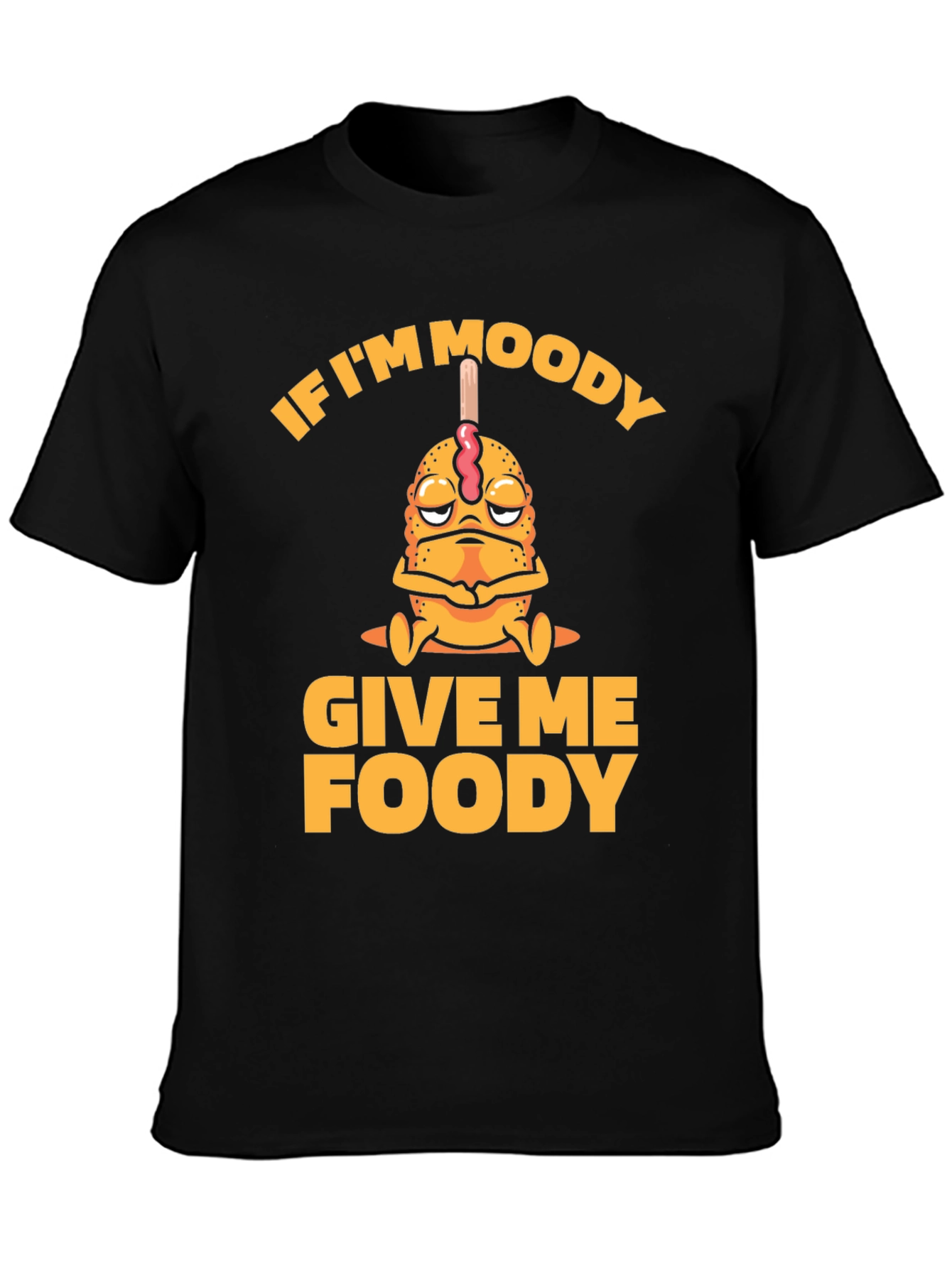 Moody Foody Funny Graphic Tee