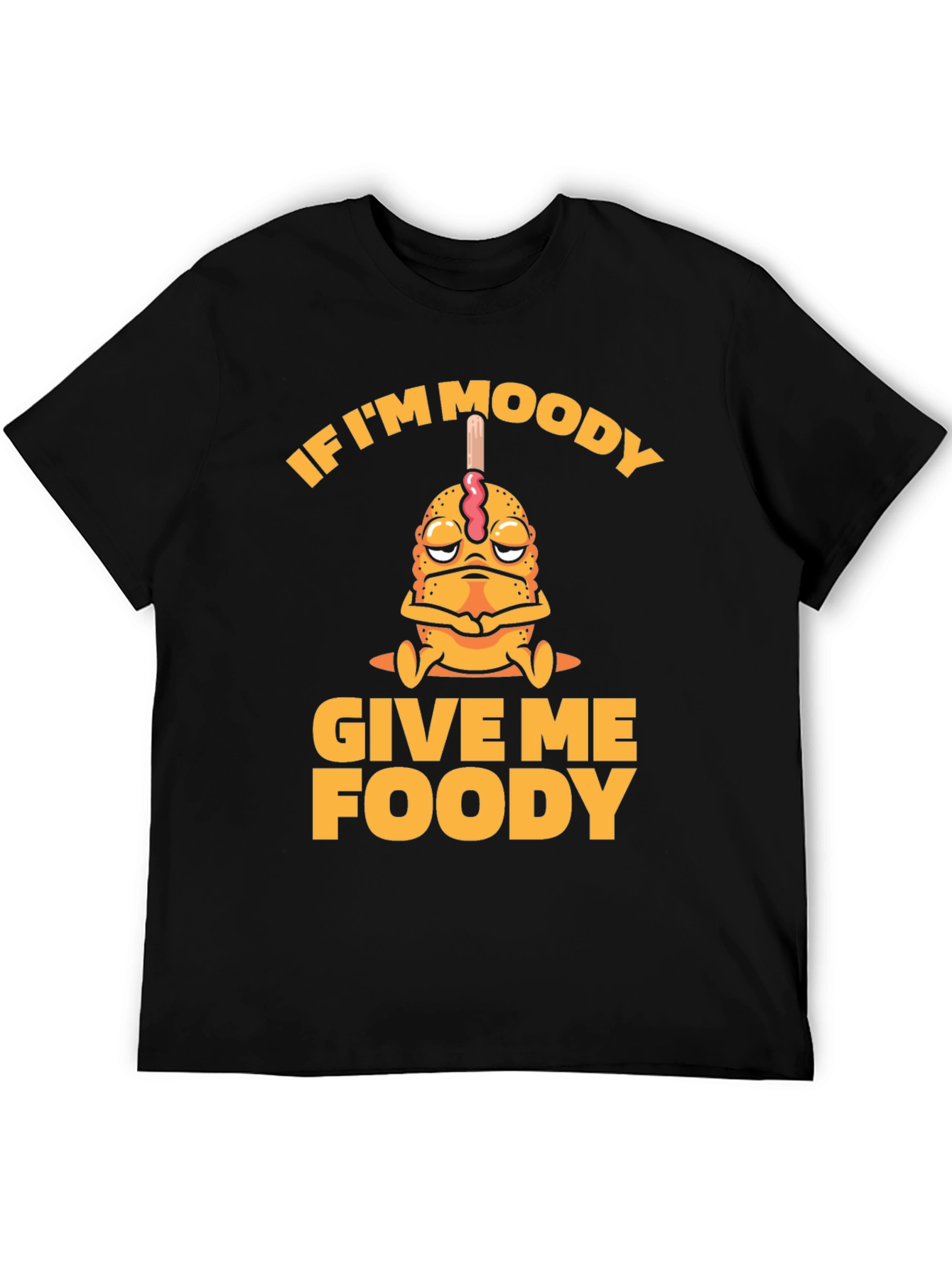 Moody Foody Funny Graphic Tee