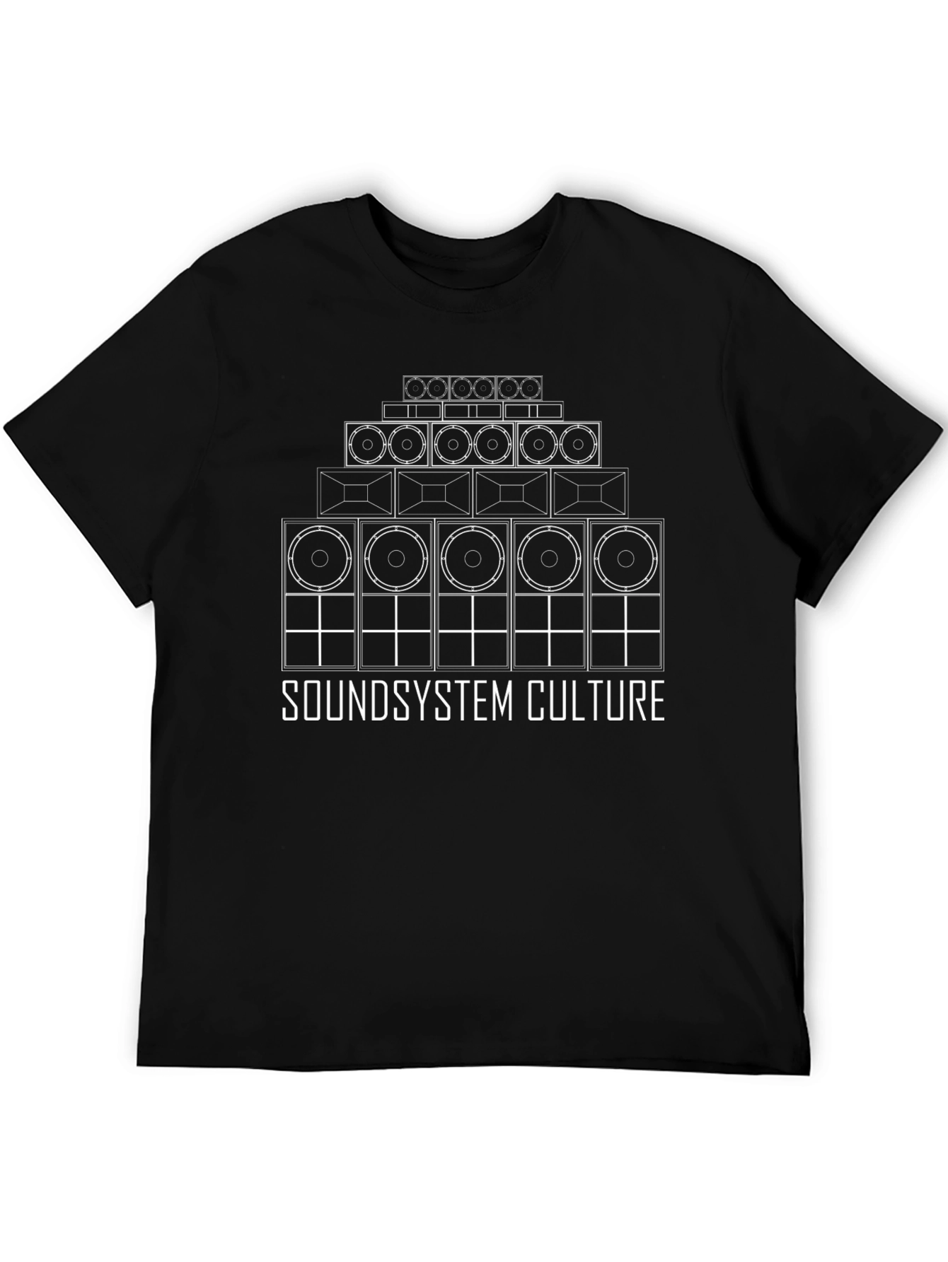 Soundsystem Culture Black Graphic Tee