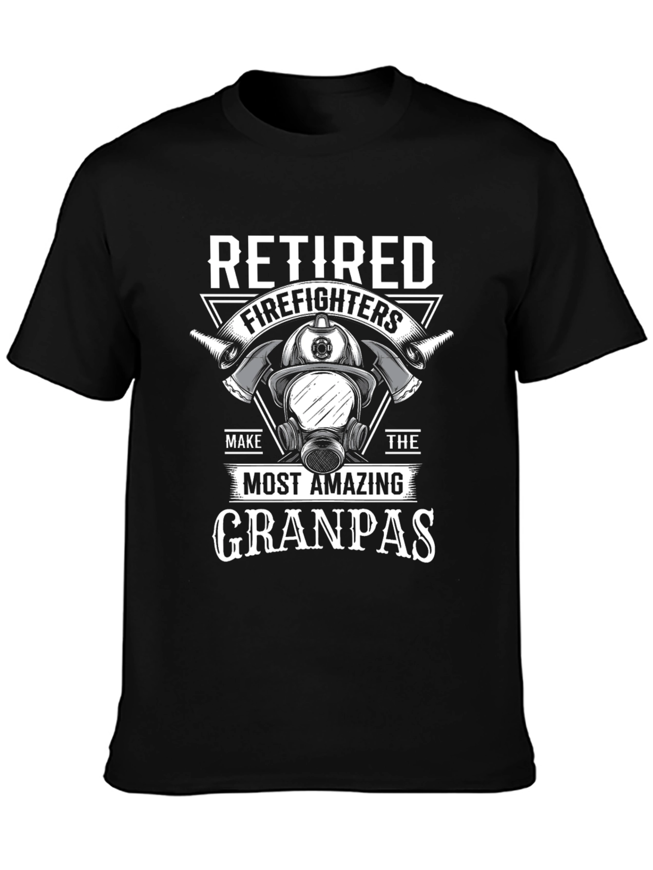 Retired Firefighter Grandpa T-Shirt