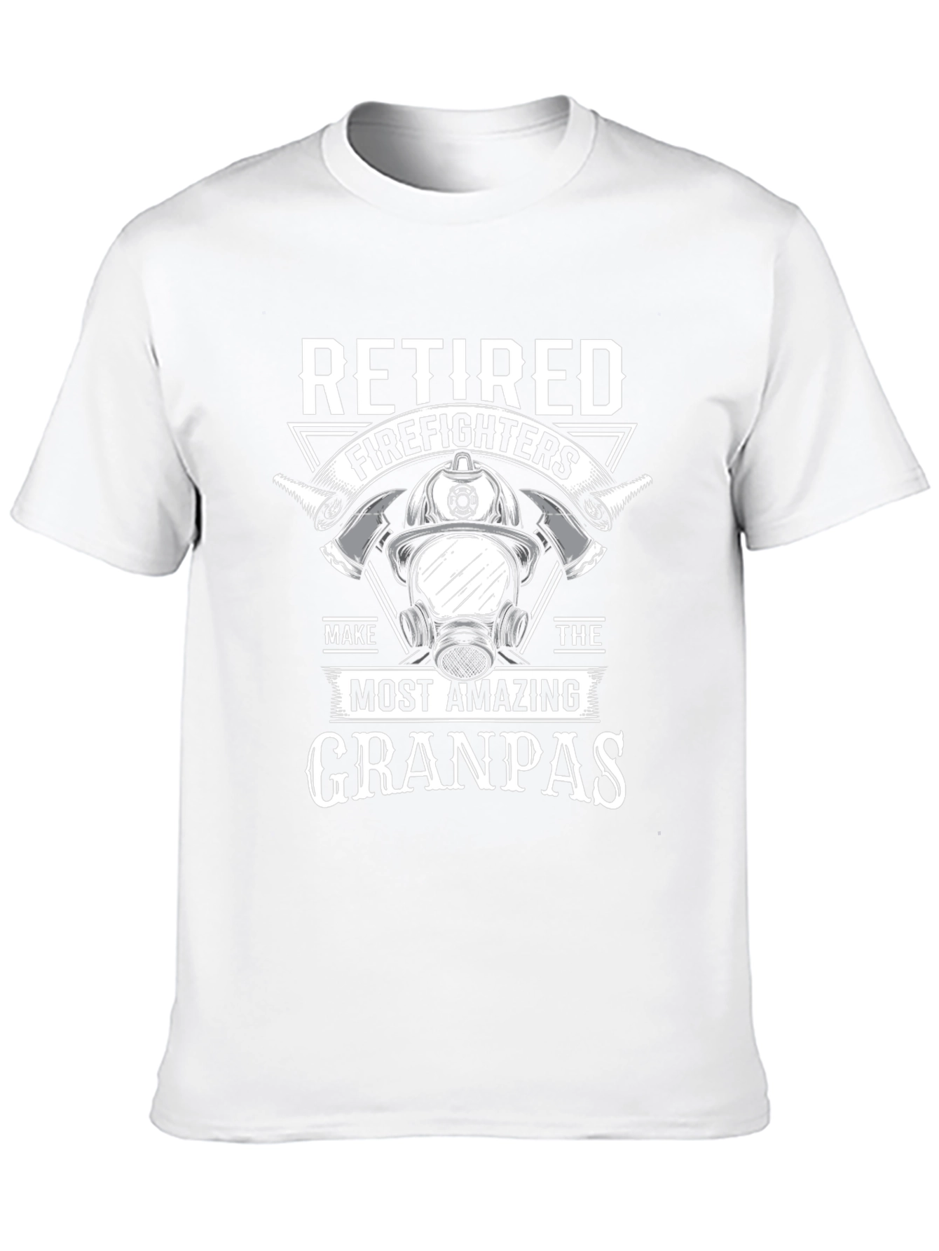 Retired Firefighter Grandpa T-Shirt