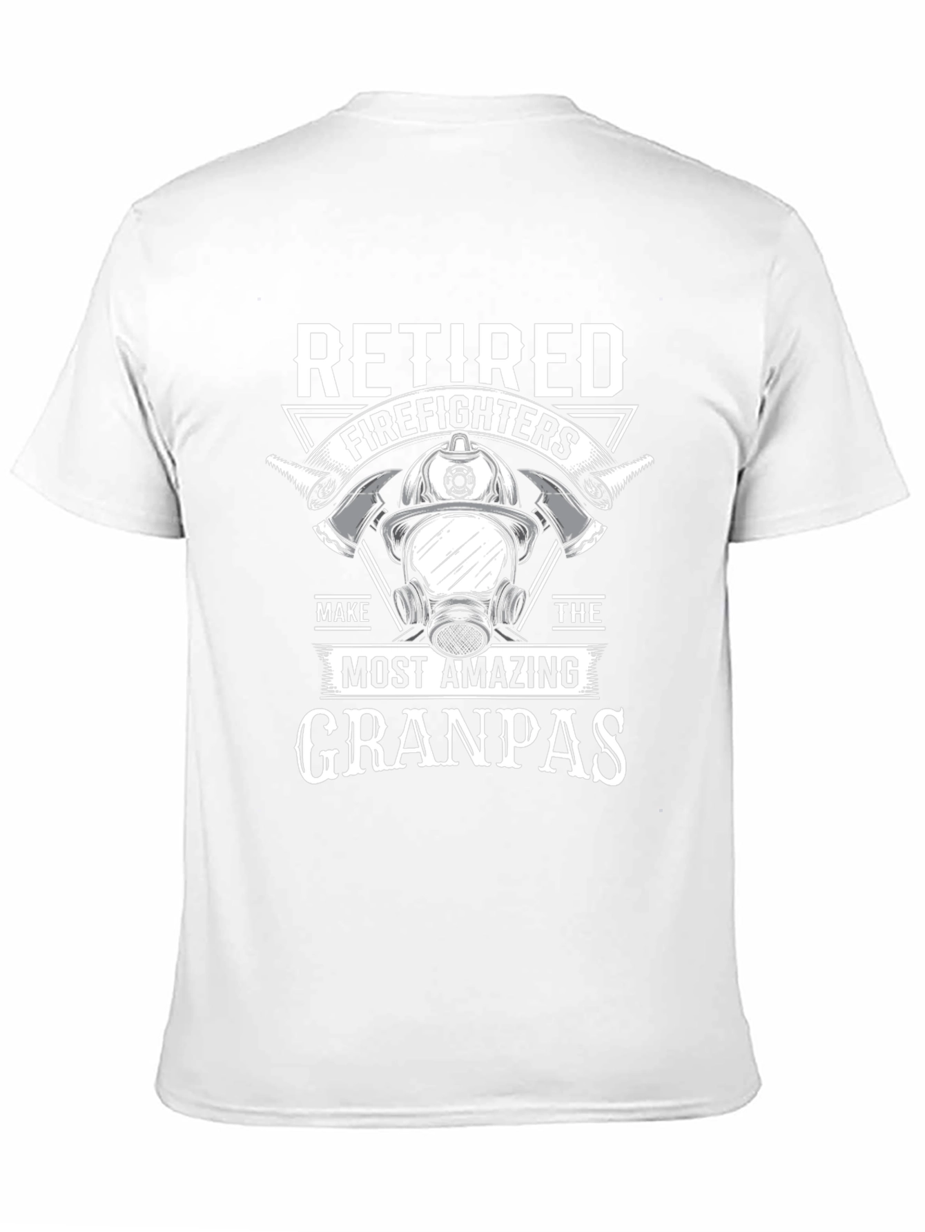 Retired Firefighter Grandpa T-Shirt
