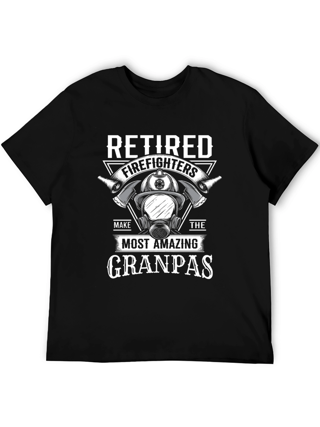 Retired Firefighter Grandpa T-Shirt