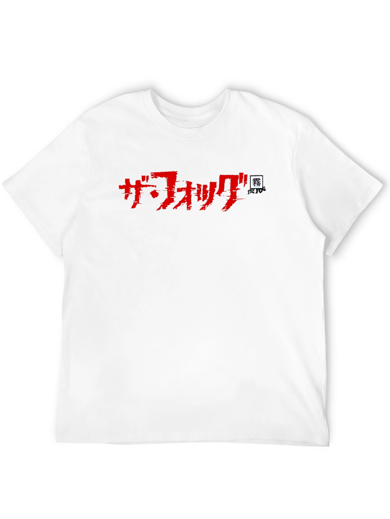 The Wock Black T-Shirt - Japanese Anime Style
