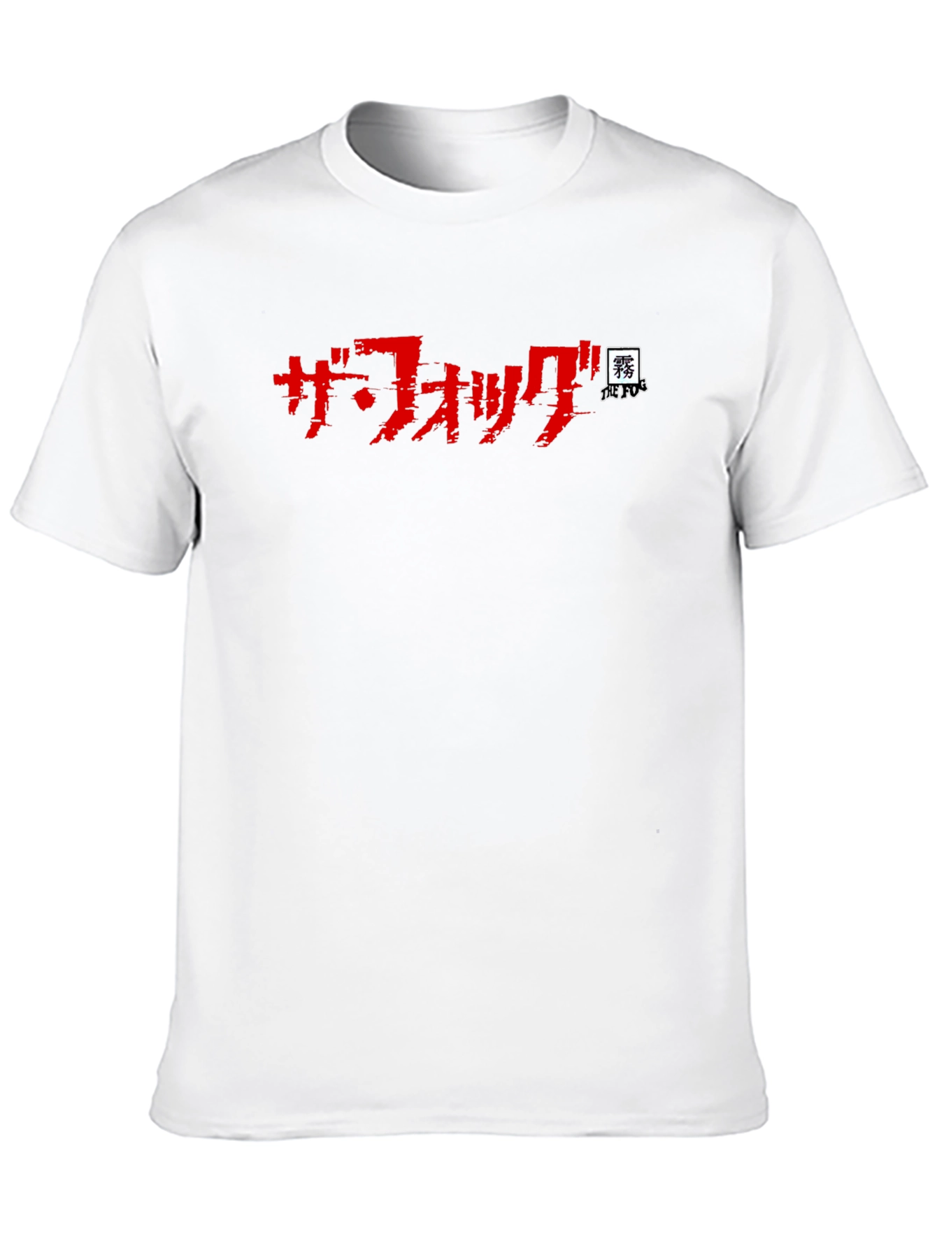 The Wock Black T-Shirt - Japanese Anime Style