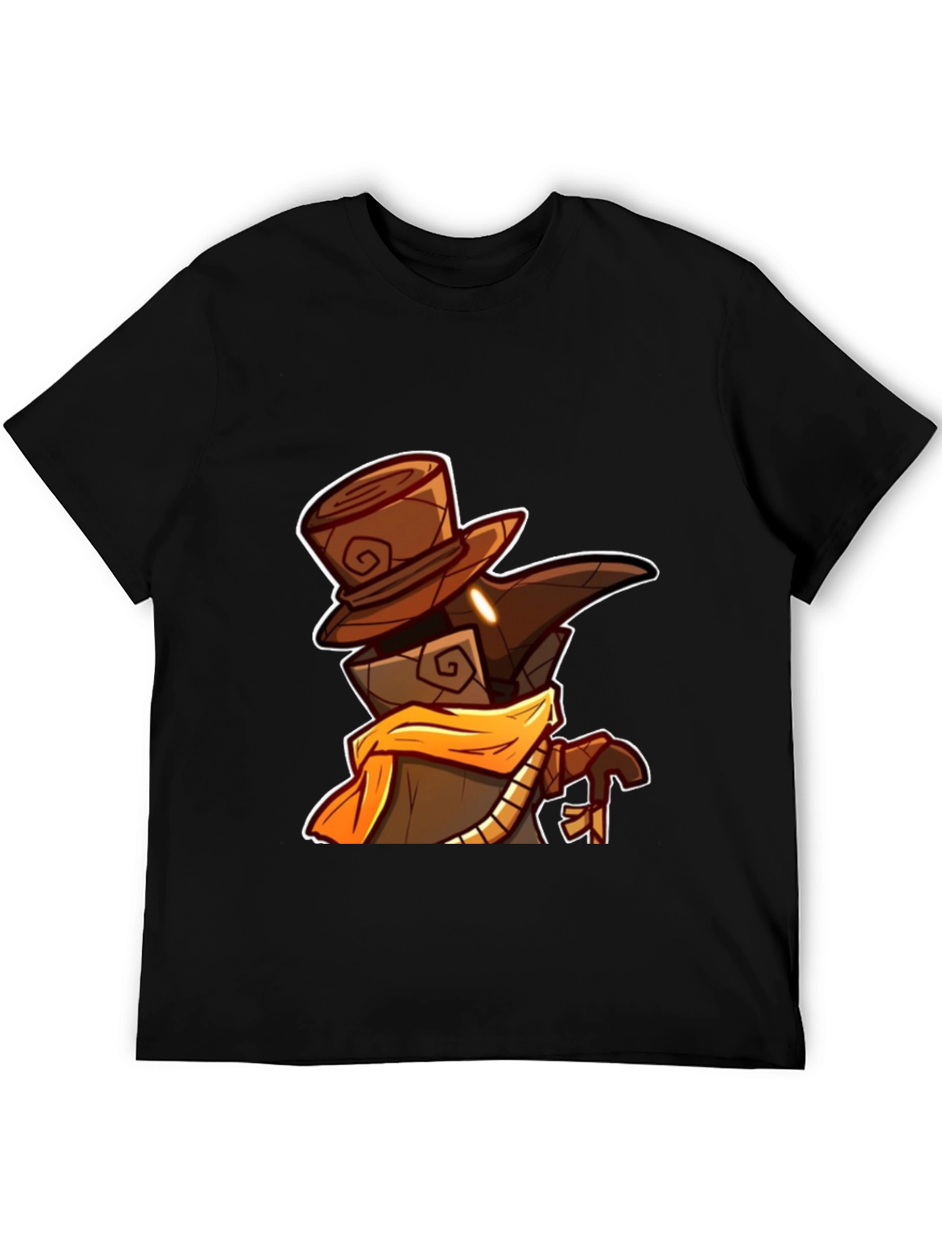 Cartoon Plague Doctor Graphic Tee