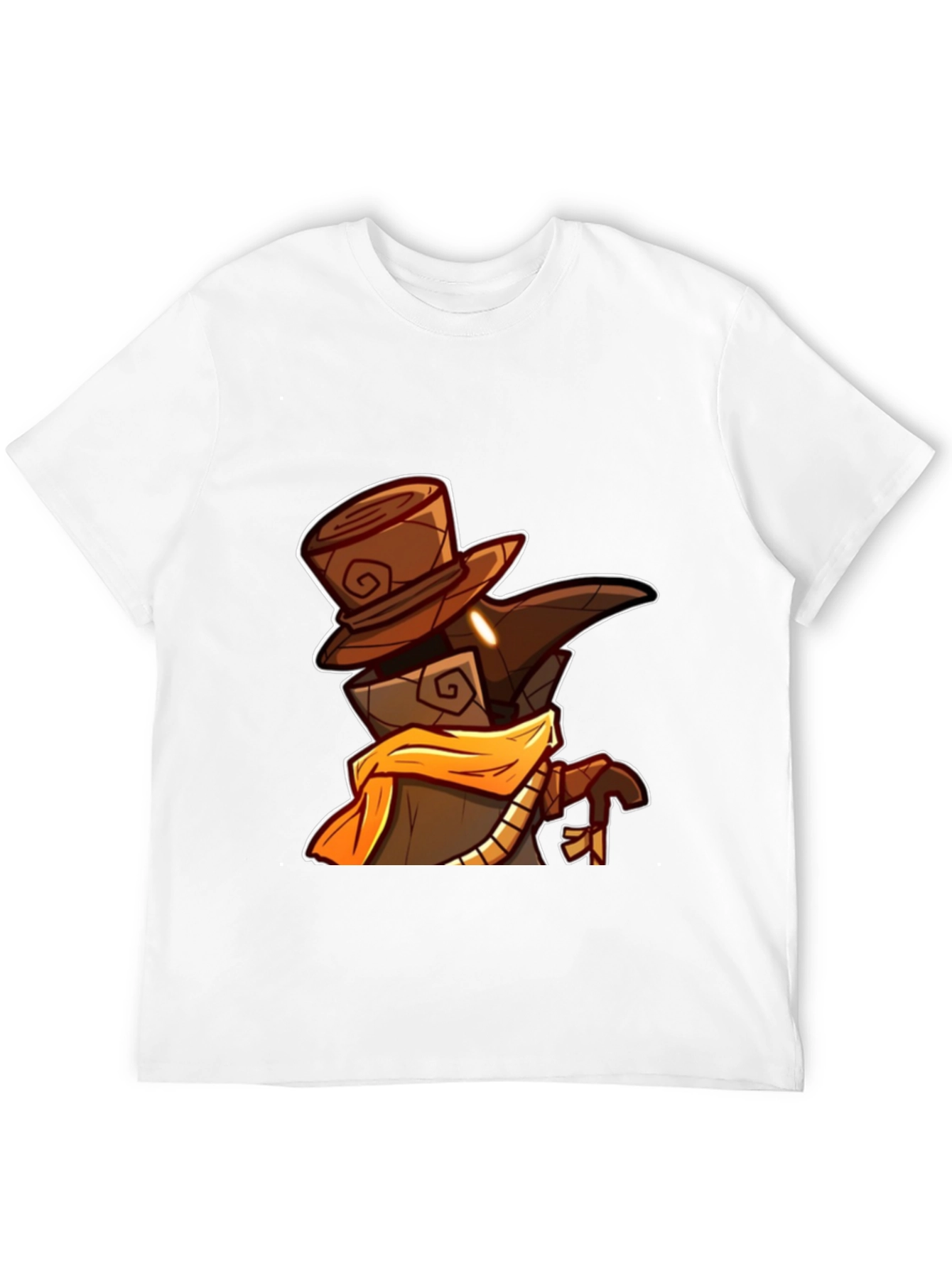 Cartoon Plague Doctor Graphic Tee