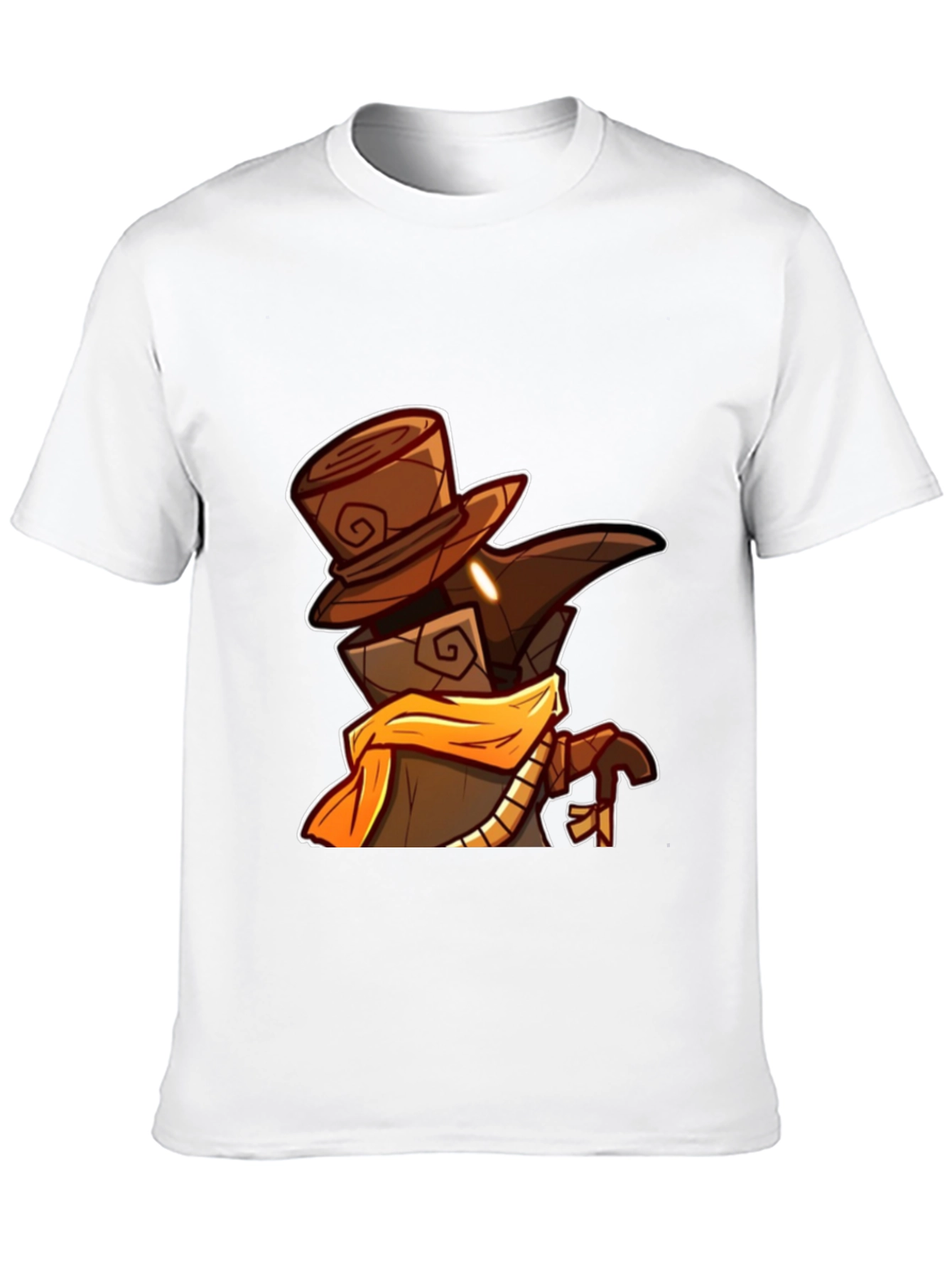 Cartoon Plague Doctor Graphic Tee