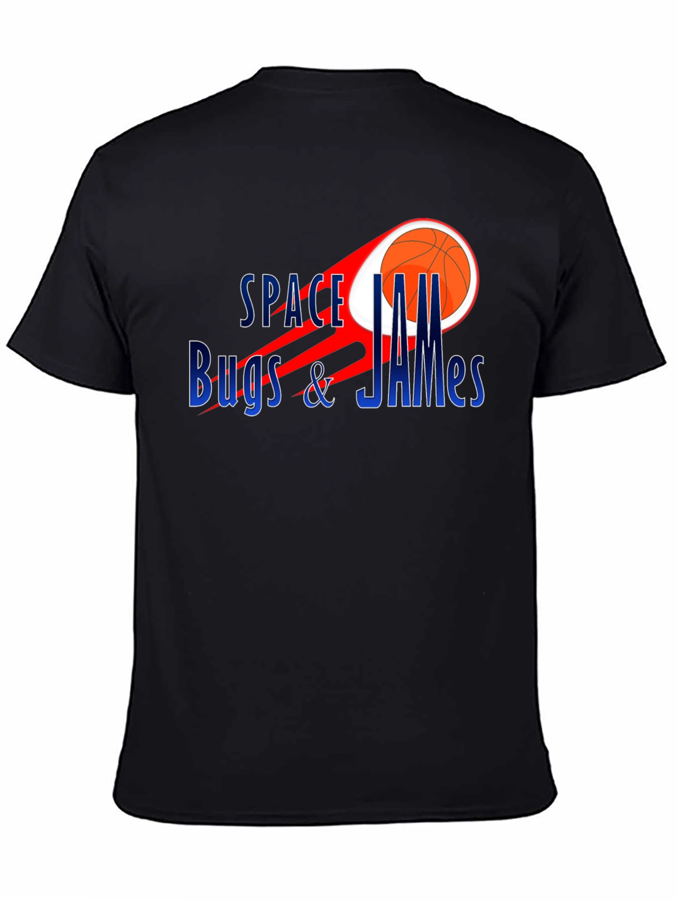 Space Jam Bugs & James Black T-Shirt