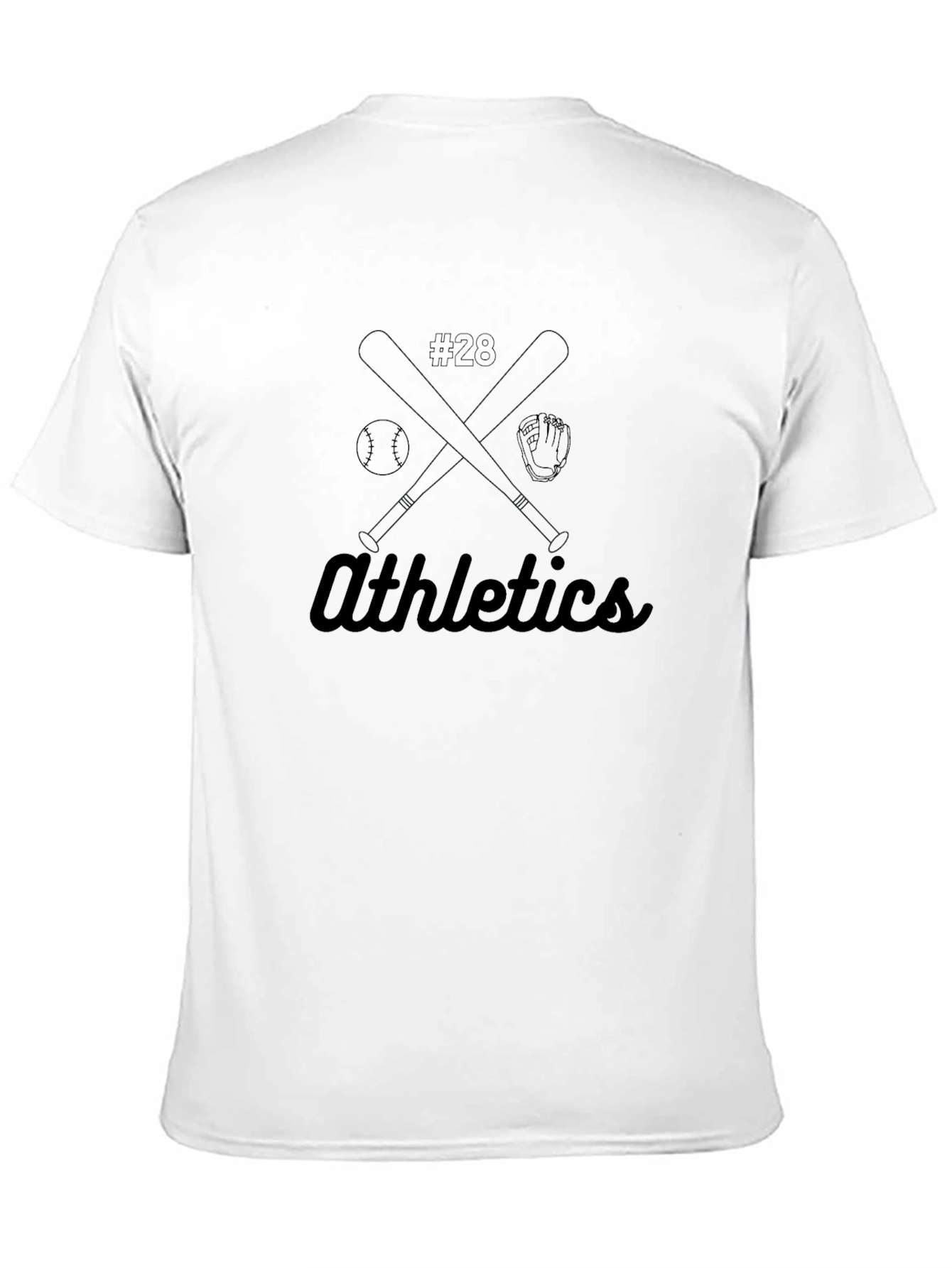 Athletics Baseball Fan T-Shirt