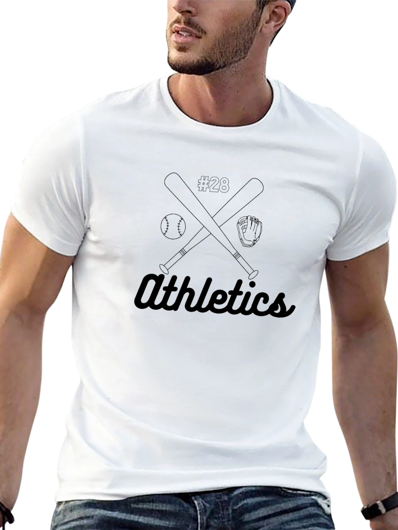 Athletics Baseball Fan T-Shirt