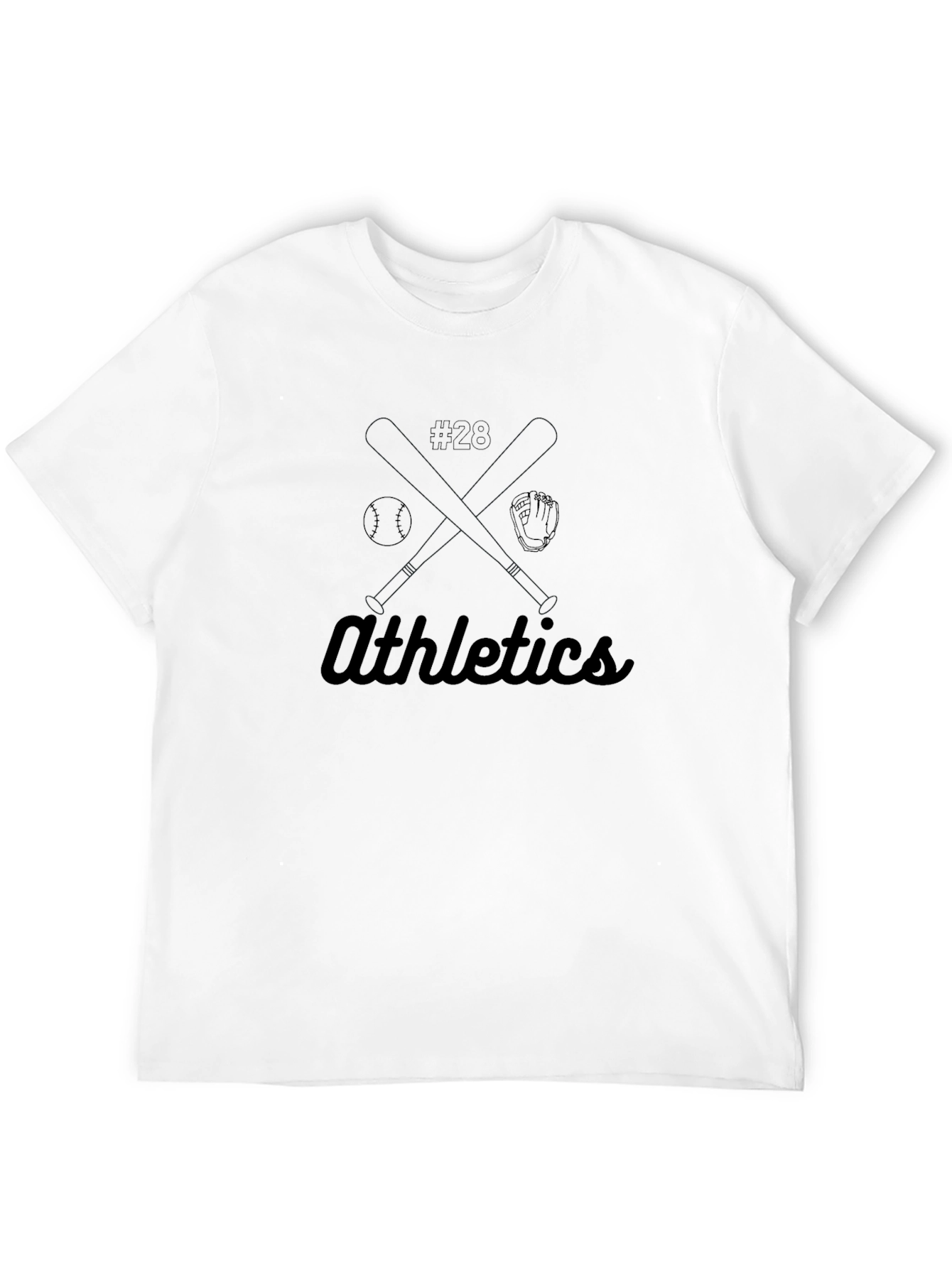 Athletics Baseball Fan T-Shirt