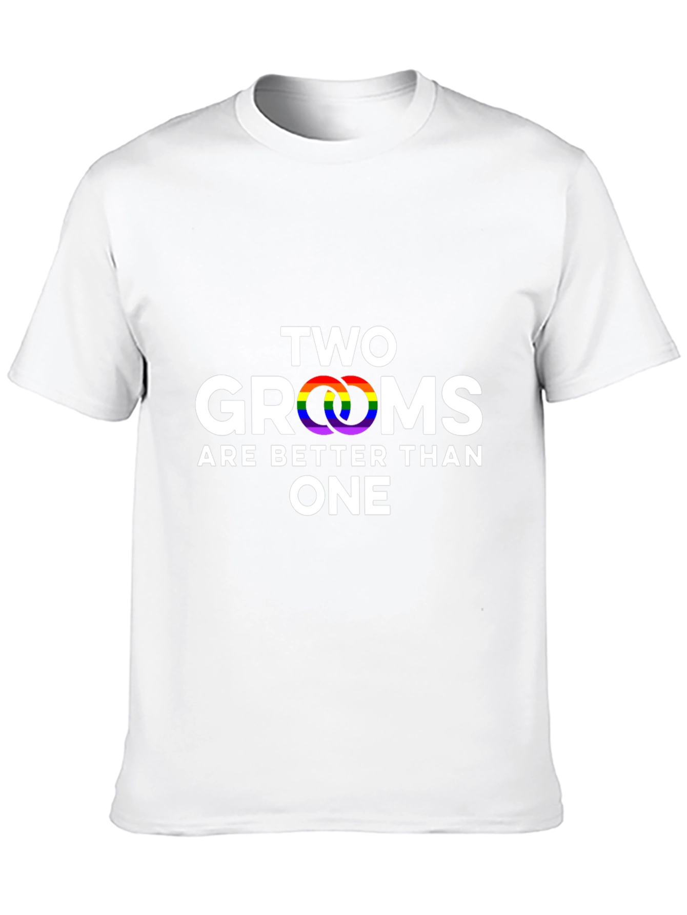 Two Grooms Are Better Than One LGBTQ+ T-Shirt