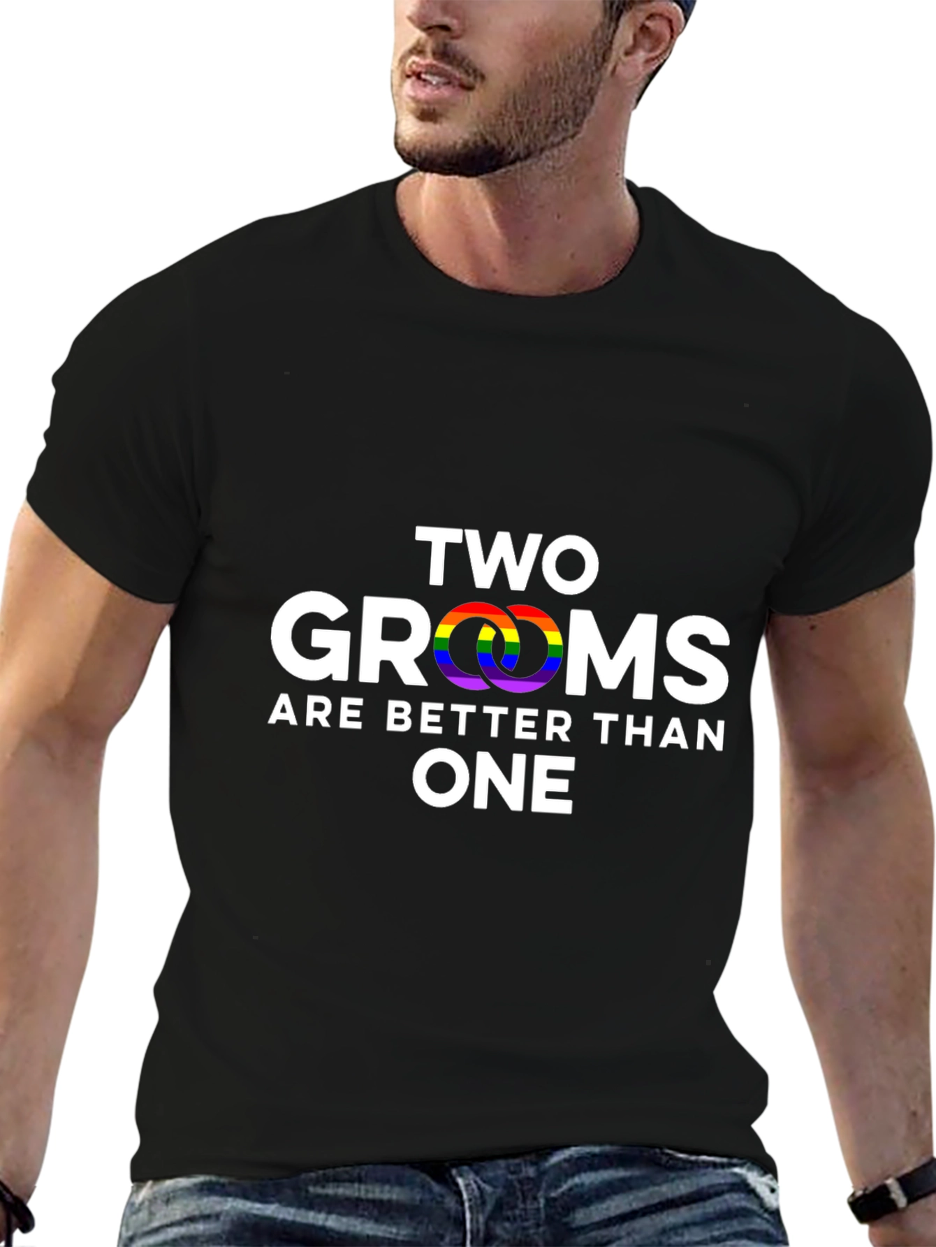 Two Grooms Are Better Than One LGBTQ+ T-Shirt