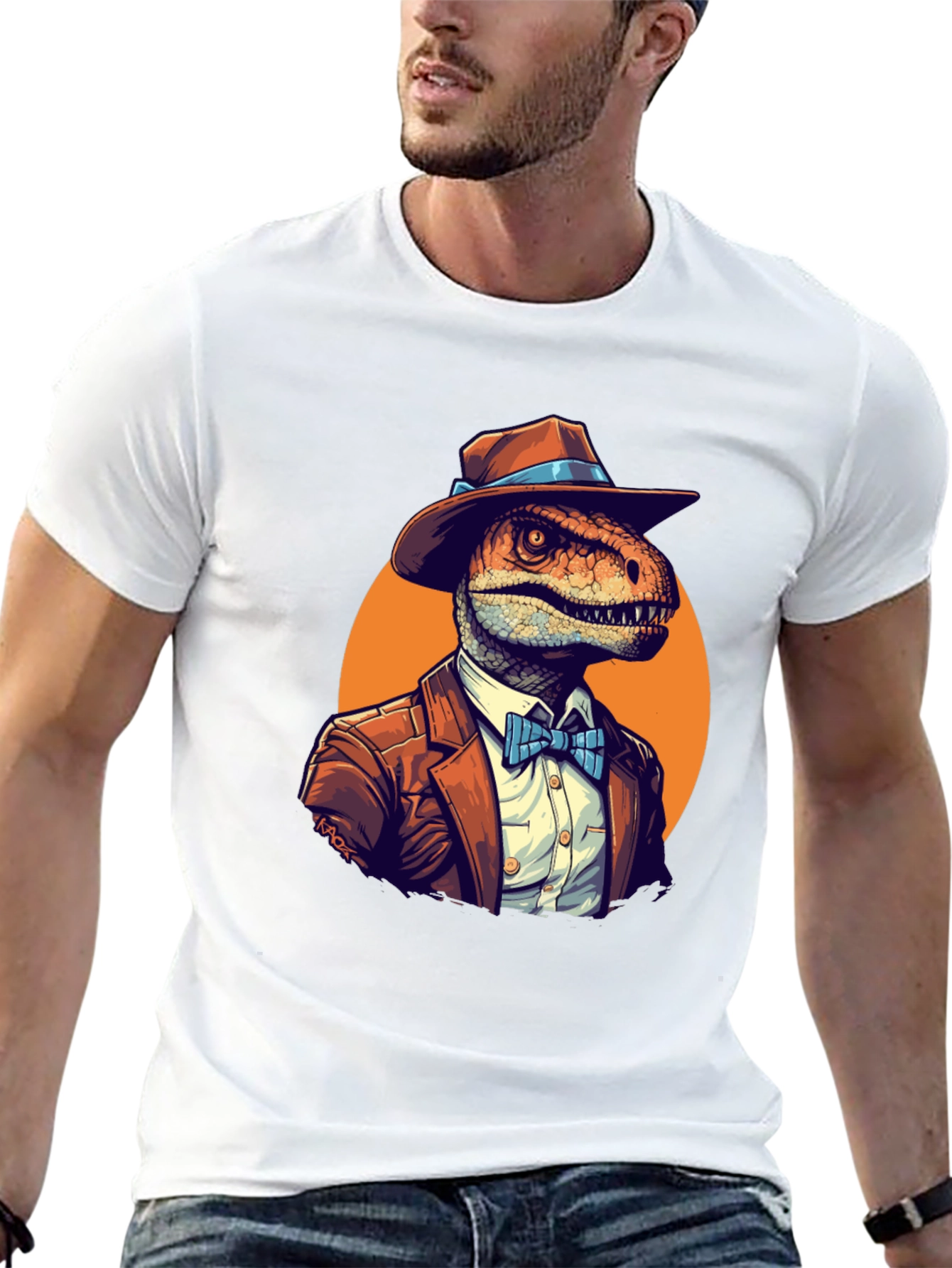 Dapper Dino T-Shirt: Stylish Reptile Fashion