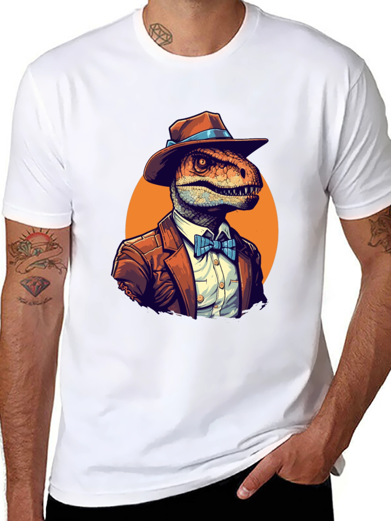 Dapper Dino T-Shirt: Stylish Reptile Fashion