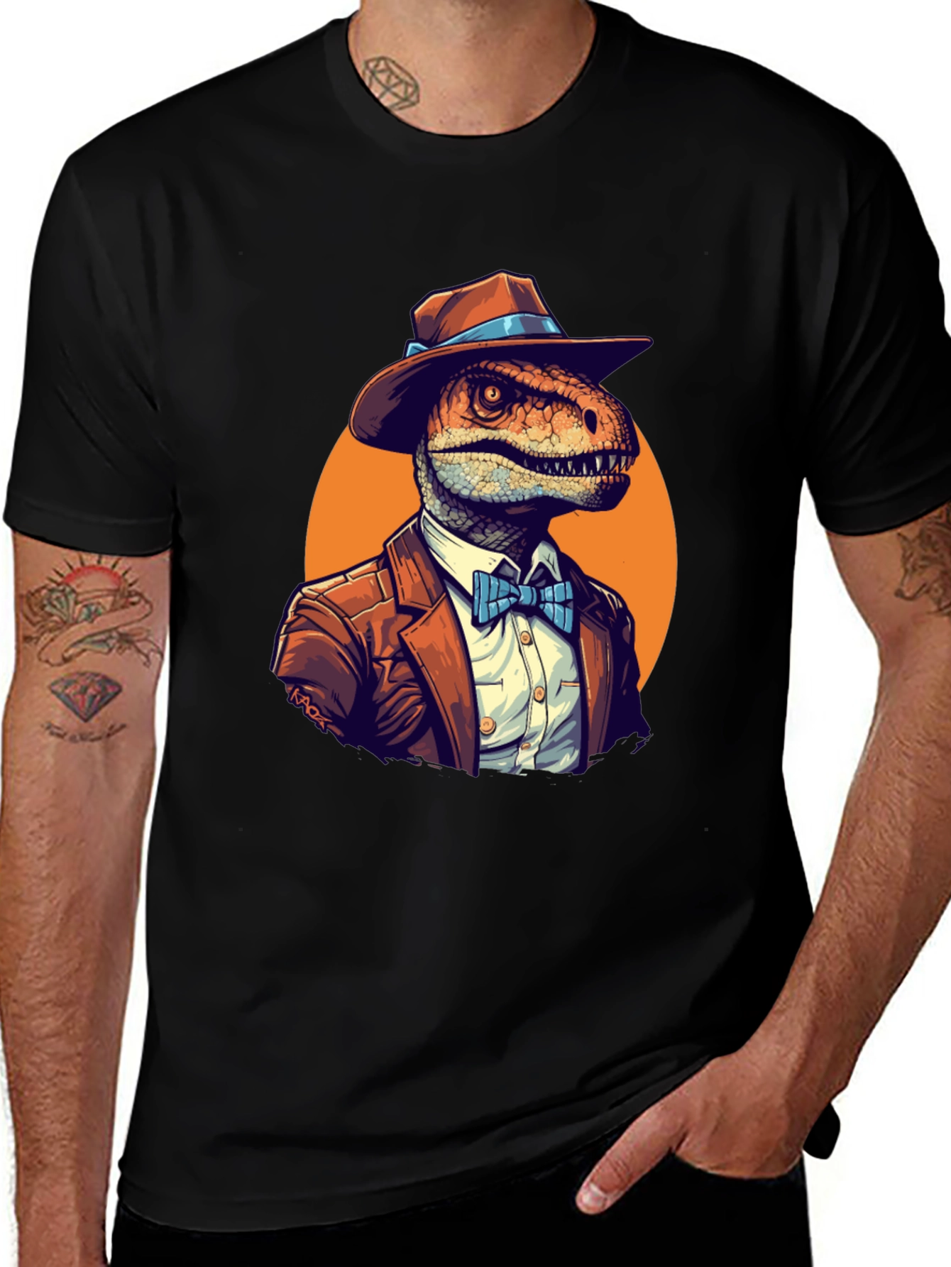Dapper Dino T-Shirt: Stylish Reptile Fashion