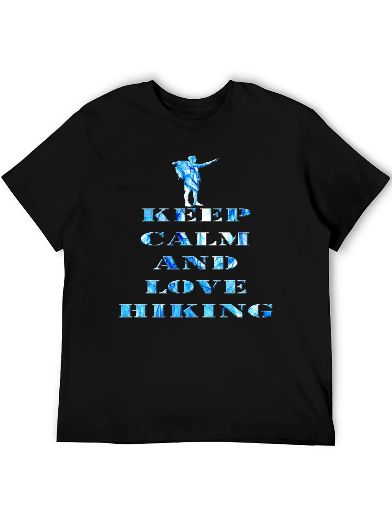 Keep Calm and Love Hiking Graphic Tee